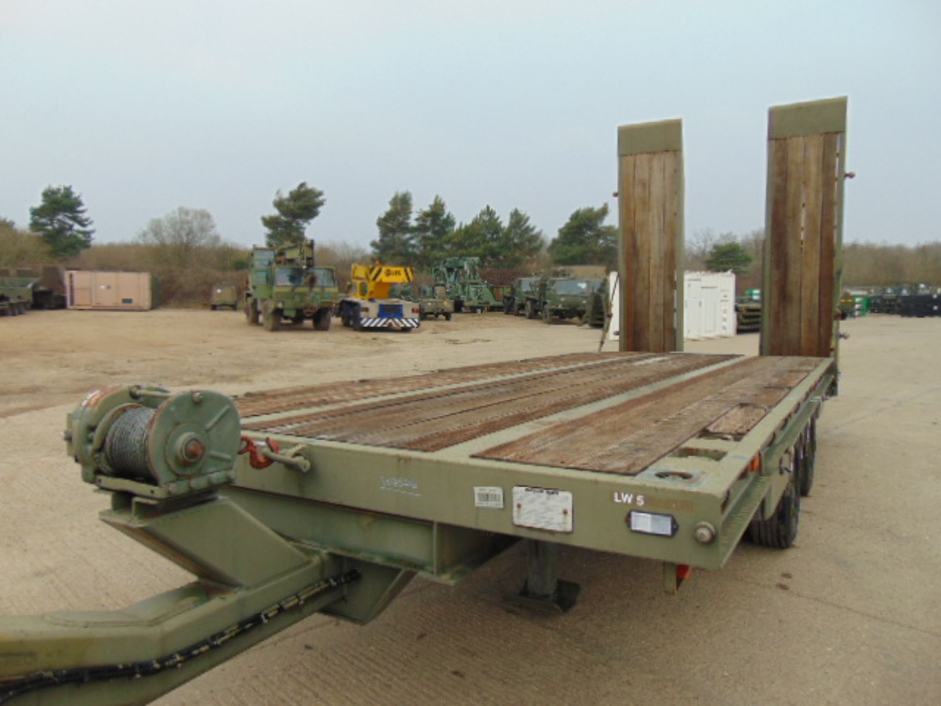 King DT99 Draw Bar Plant Trailer - Image 15 of 41