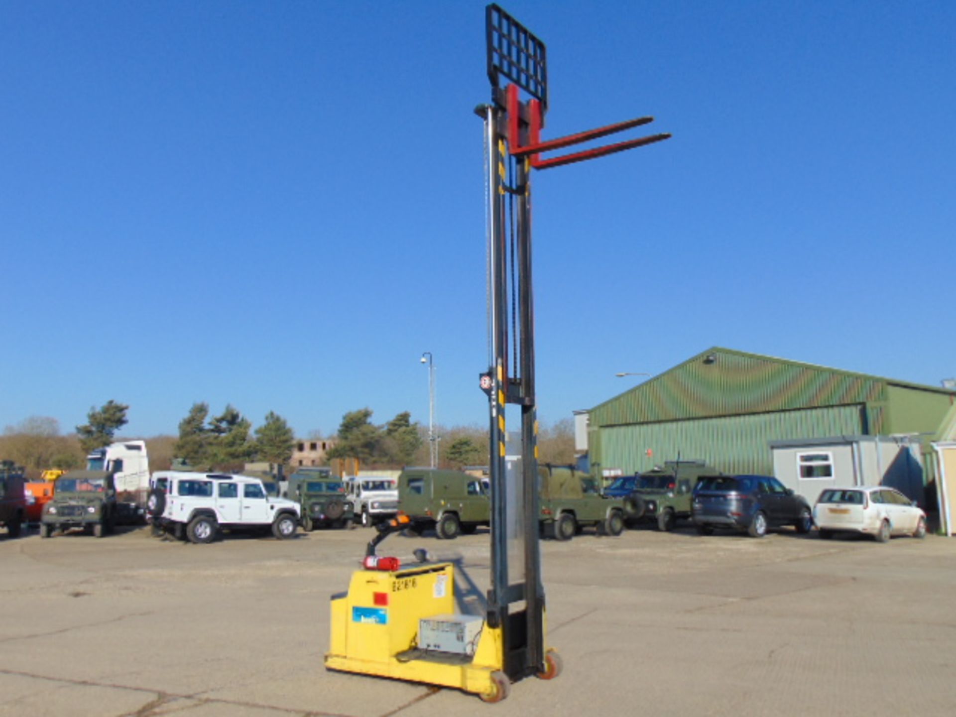 Still EGG1500/5 Electric Pedestrian High Reach Pallet Stacker c/w Charger