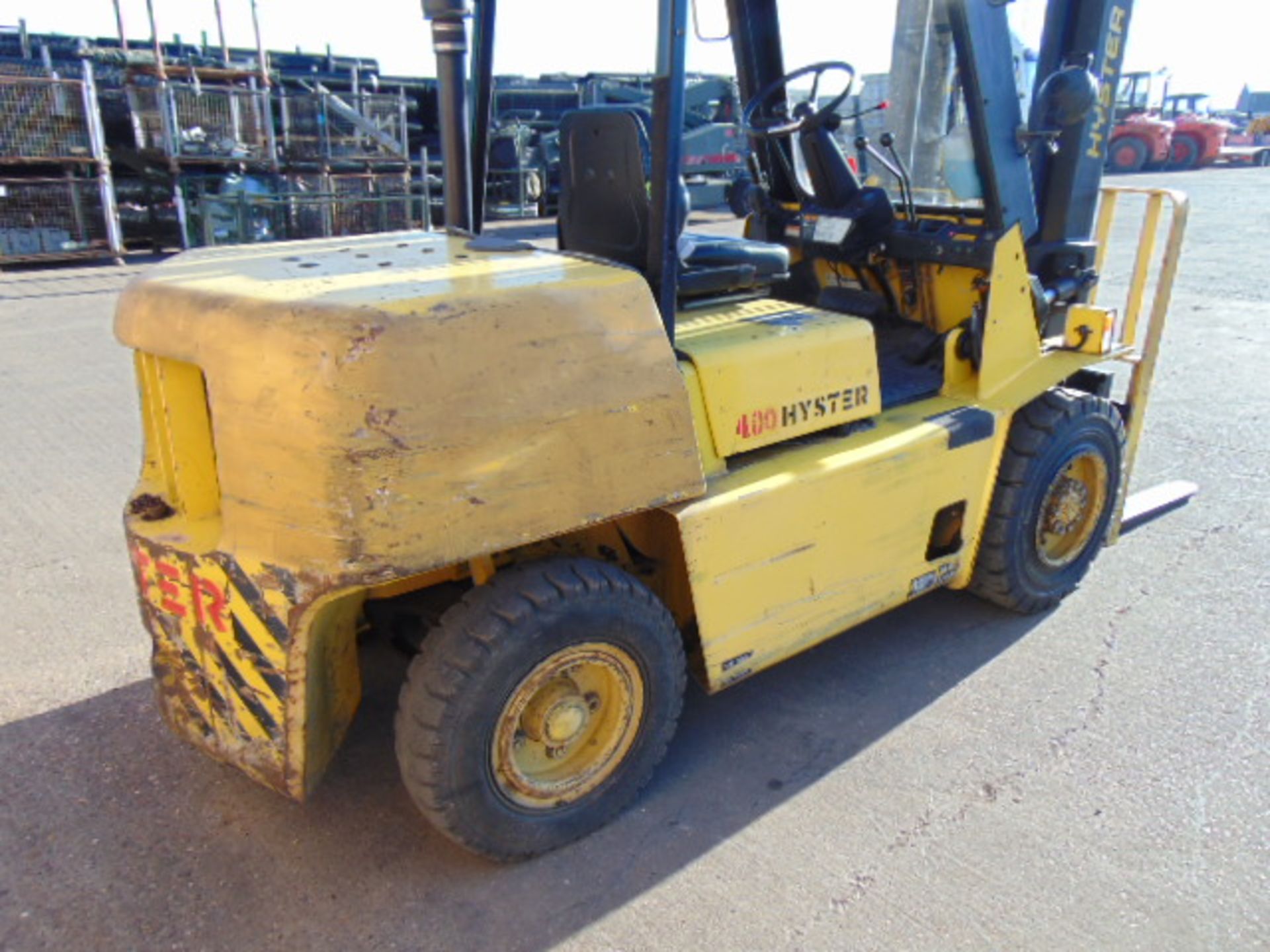 Hyster H4.00 XLS Counter Balance Diesel Forklift - Image 11 of 21