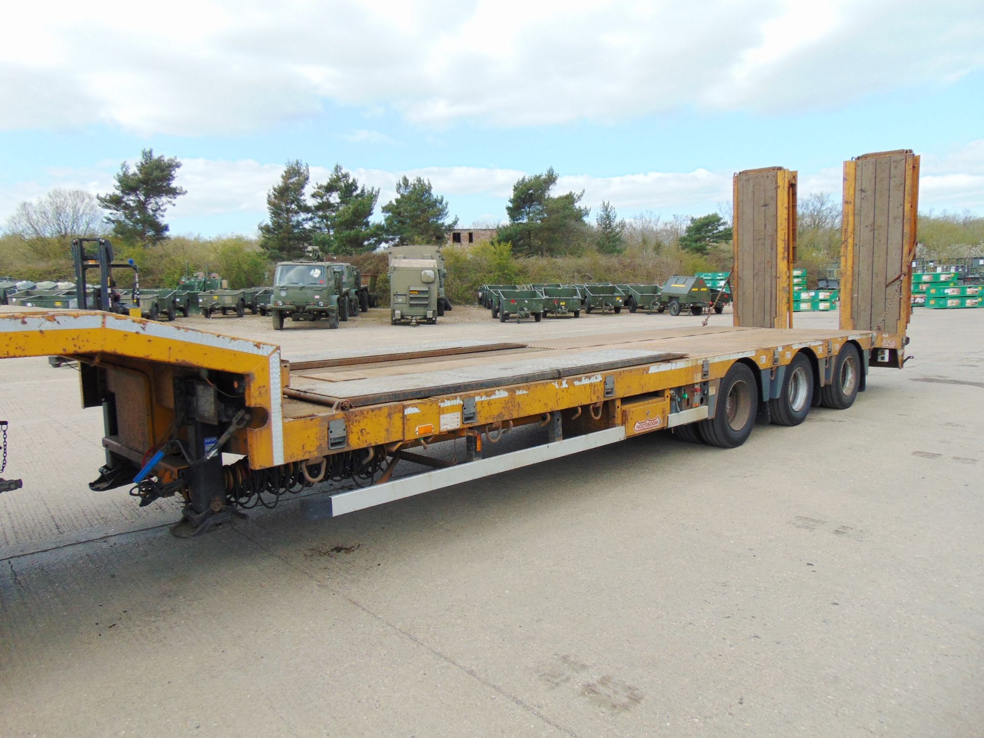 2007 Nooteboom OSDS 48-03V Extendable Tri Axle Low Loader Trailer - Image 8 of 30