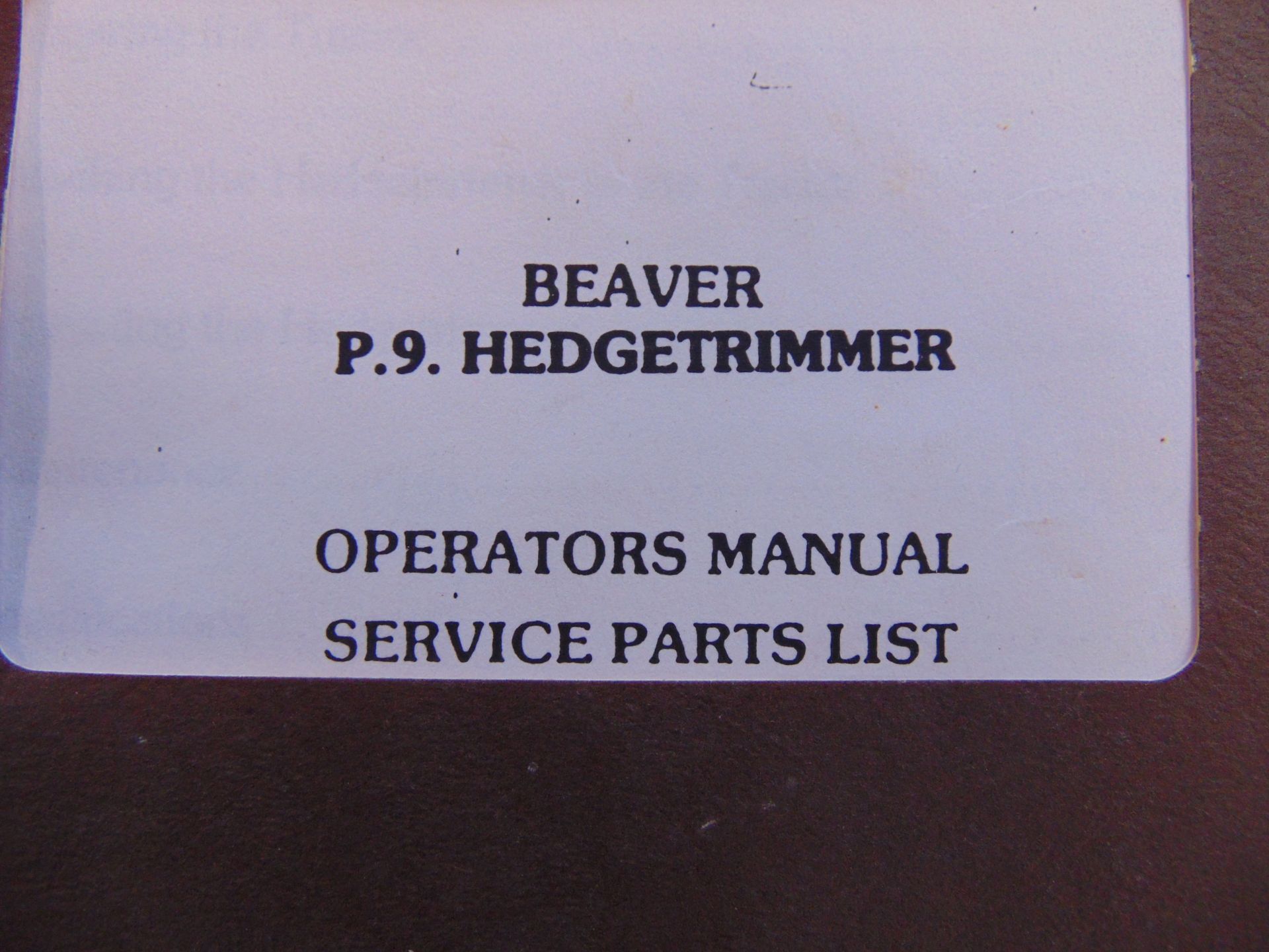 Beaver P9 Flail Hedge Cutter - Bild 14 aus 16