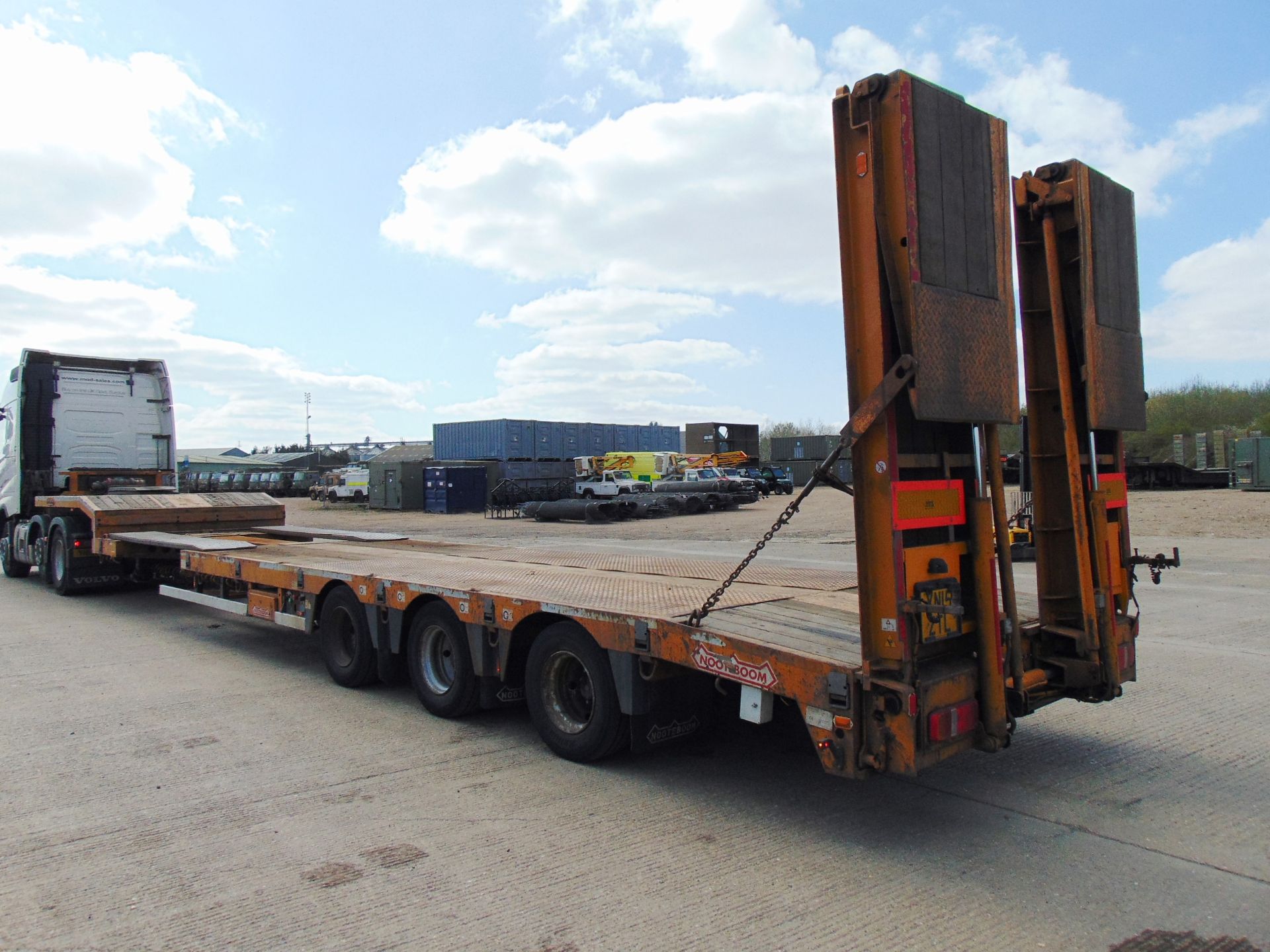 2007 Nooteboom OSDS 48-03V Extendable Tri Axle Low Loader Trailer - Bild 3 aus 30