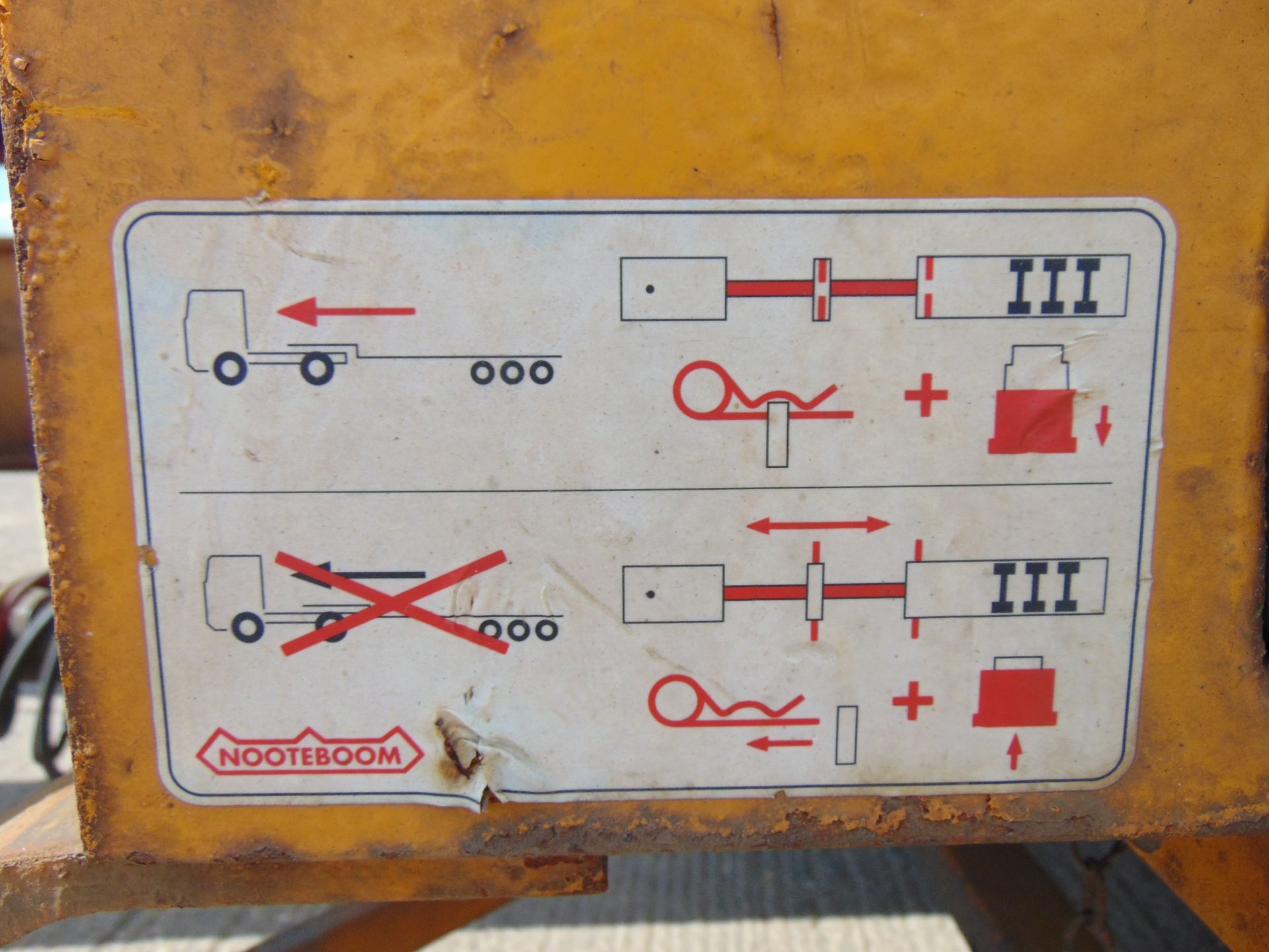 2007 Nooteboom OSDS 48-03V Extendable Tri Axle Low Loader Trailer - Bild 29 aus 30