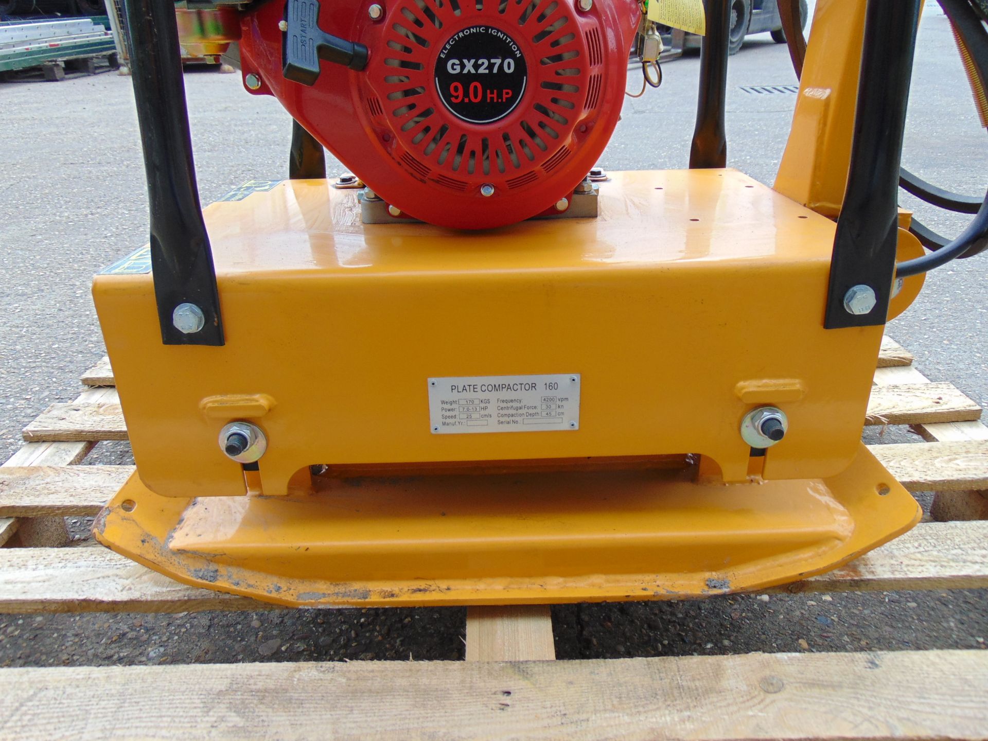 New & Unused SNK Power C160 Petrol Powered Compaction Wacker Plate - Bild 8 aus 10