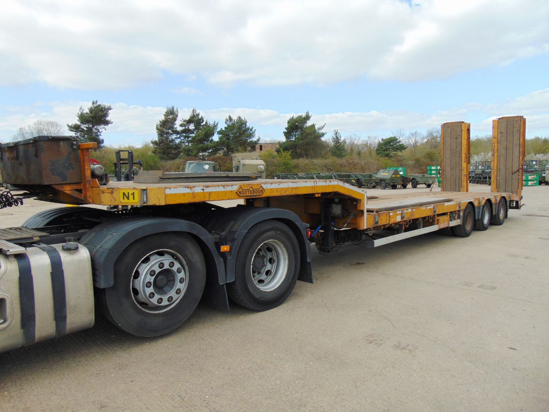 2007 Nooteboom OSDS 48-03V Extendable Tri Axle Low Loader Trailer - Bild 7 aus 30