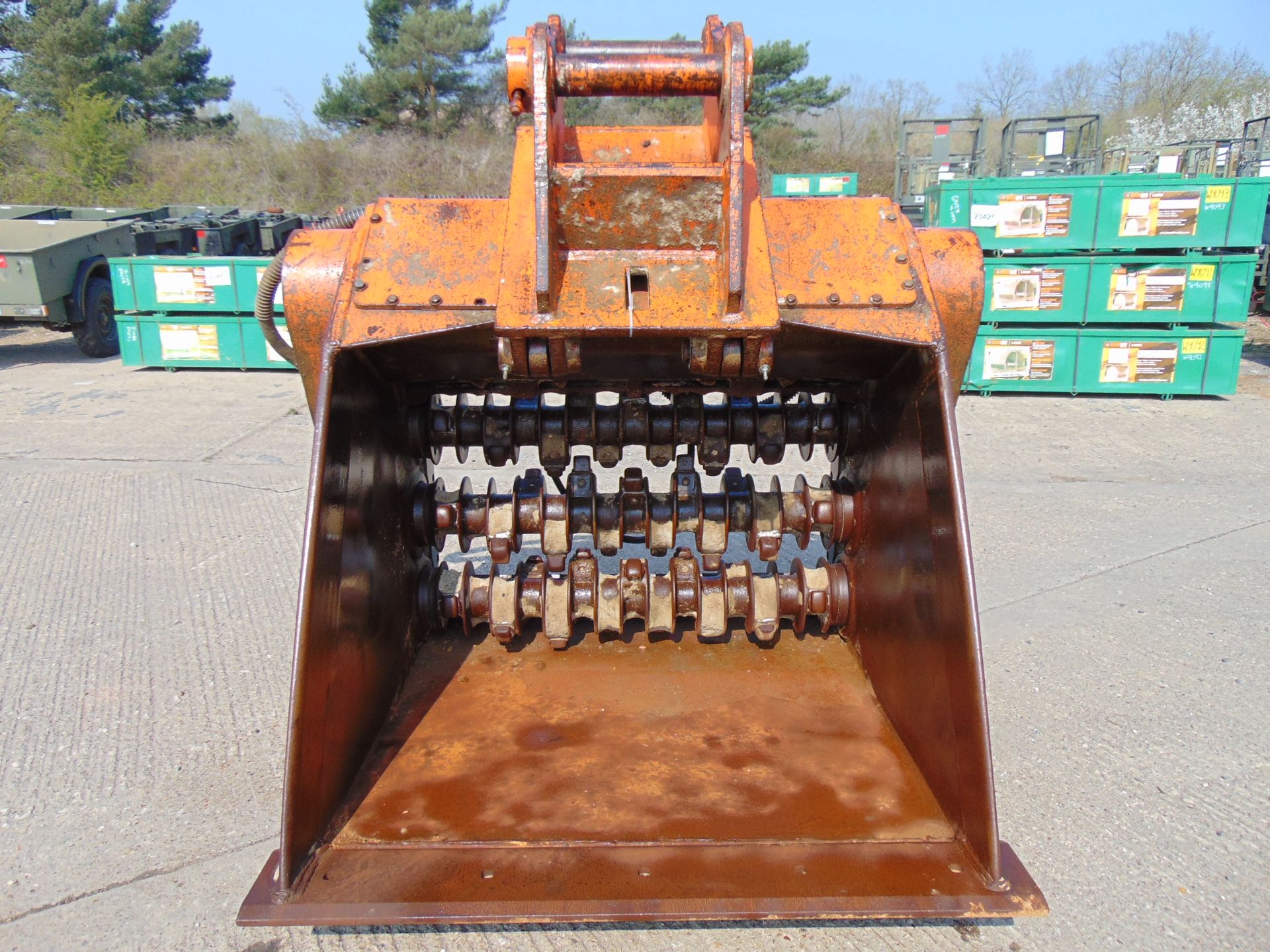 Excavator Waste Crusher Bucket Concrete / Demolition - Bild 2 aus 10