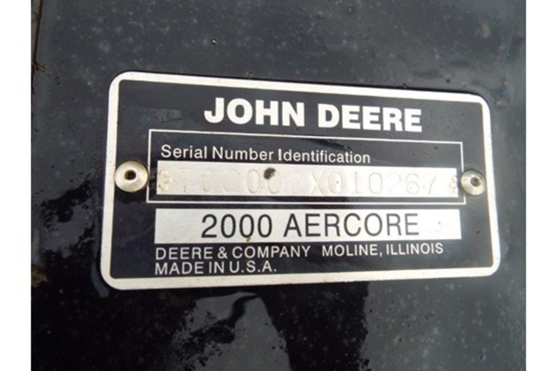 John Deere Aercore 2000 77.5" Tractor Mounted Aerator - Image 9 of 9