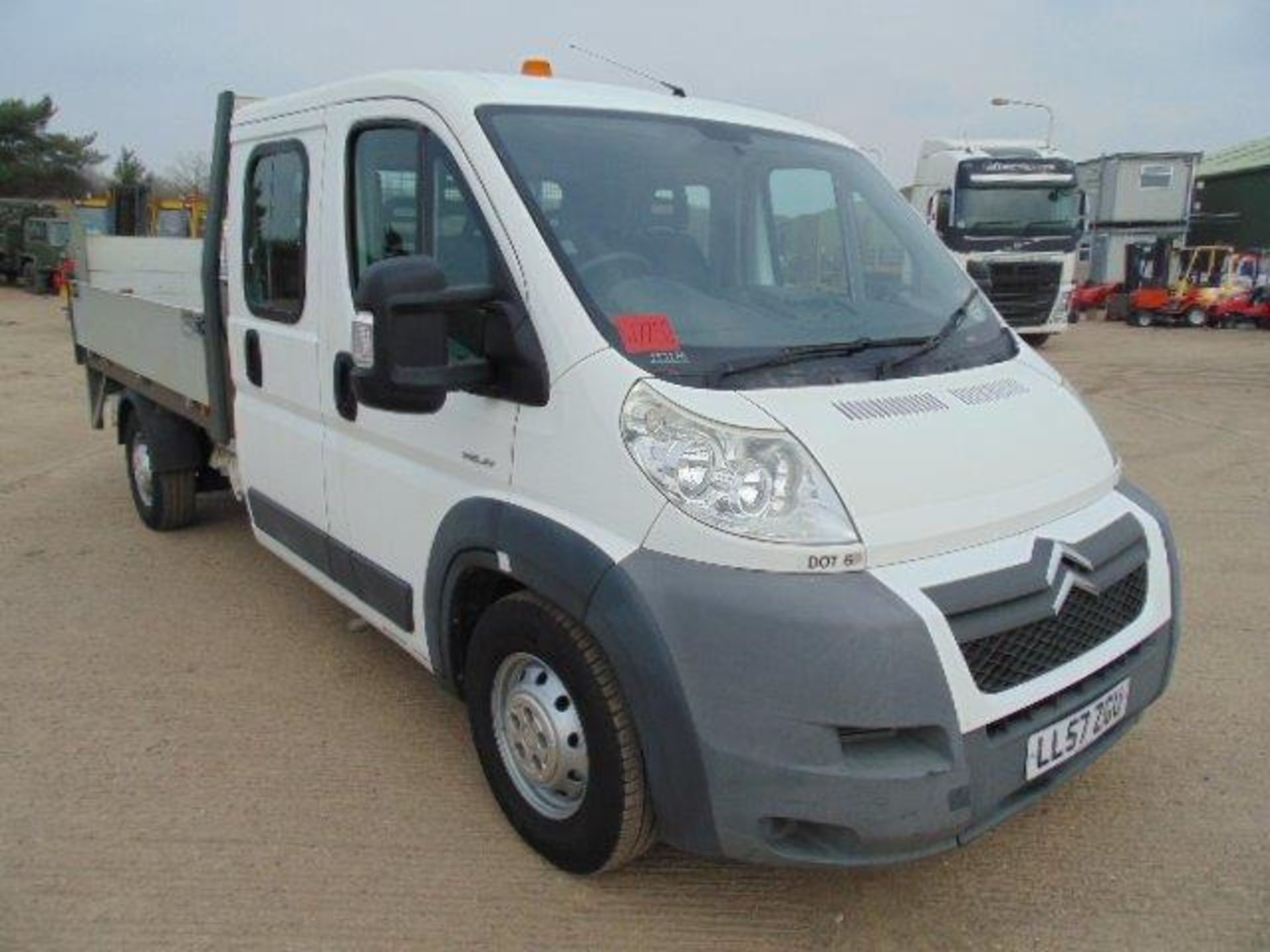 2007 Citroen Relay 7 Seater Double Cab Dropside Pickup ONLY 27,105 miles!