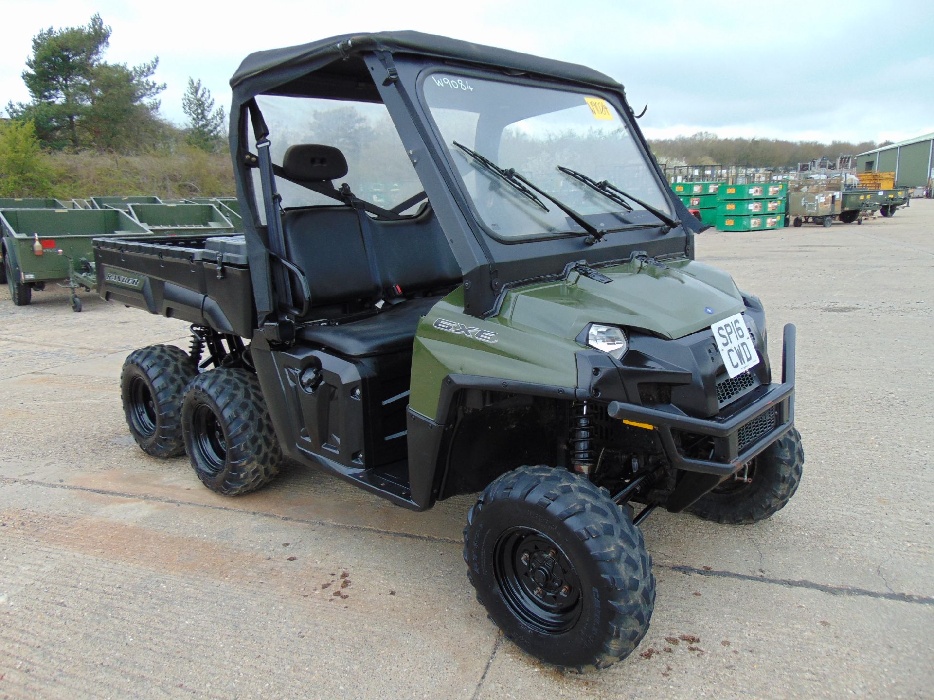 2016 Polaris 6x6 800 EFI Ranger Utility Vehicle