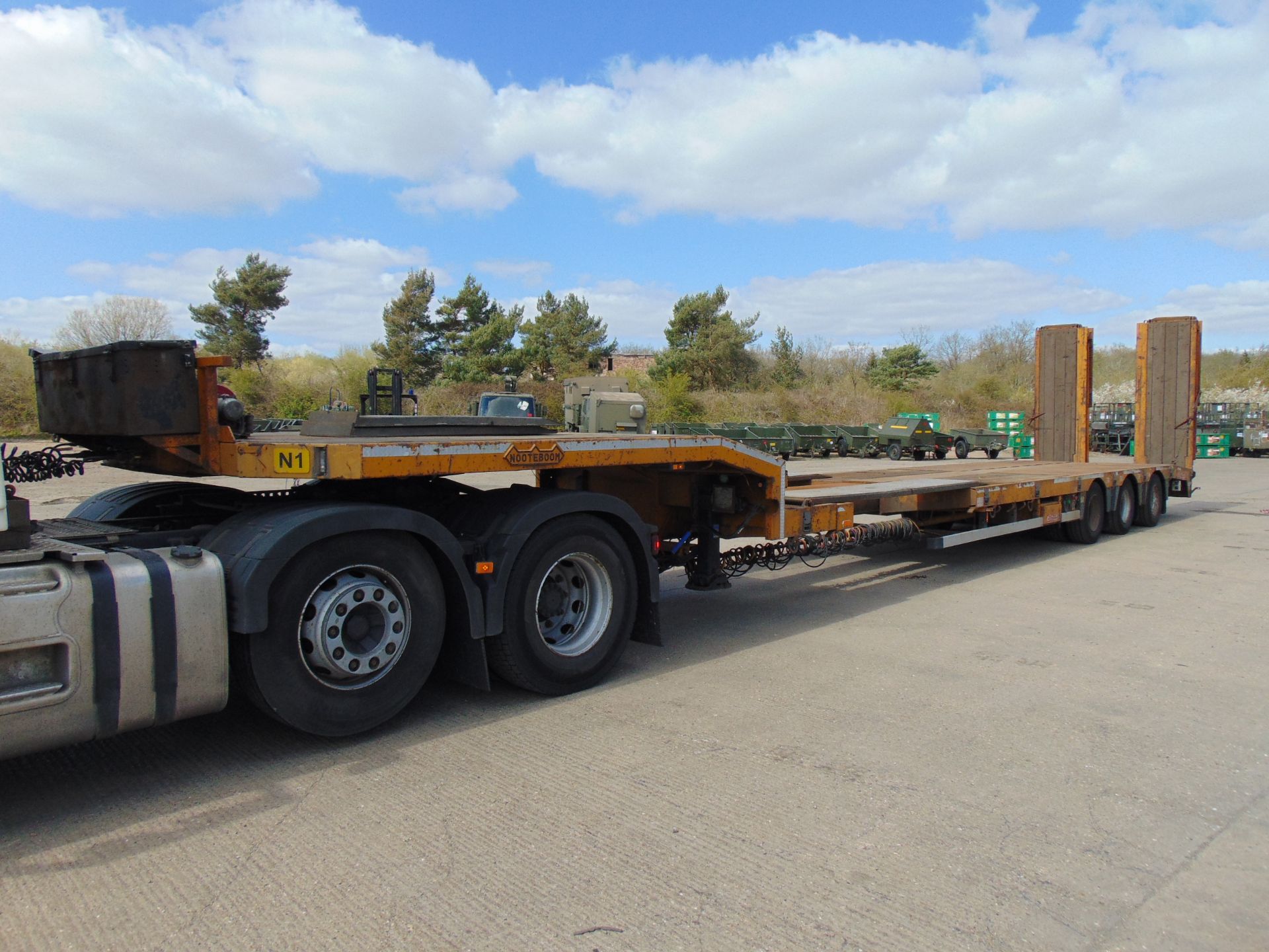 2007 Nooteboom OSDS 48-03V Extendable Tri Axle Low Loader Trailer - Bild 23 aus 30