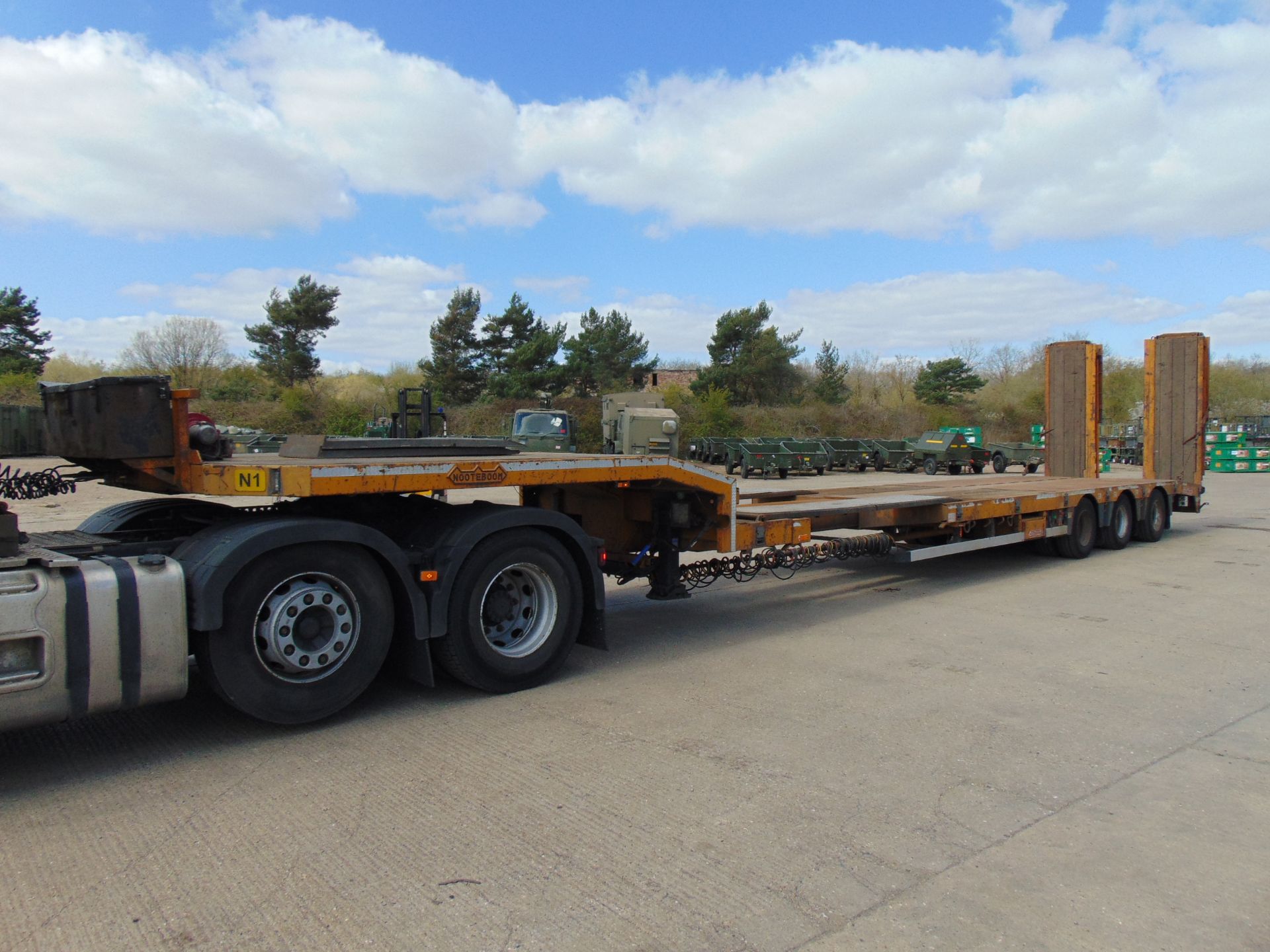 2007 Nooteboom OSDS 48-03V Extendable Tri Axle Low Loader Trailer - Bild 22 aus 30