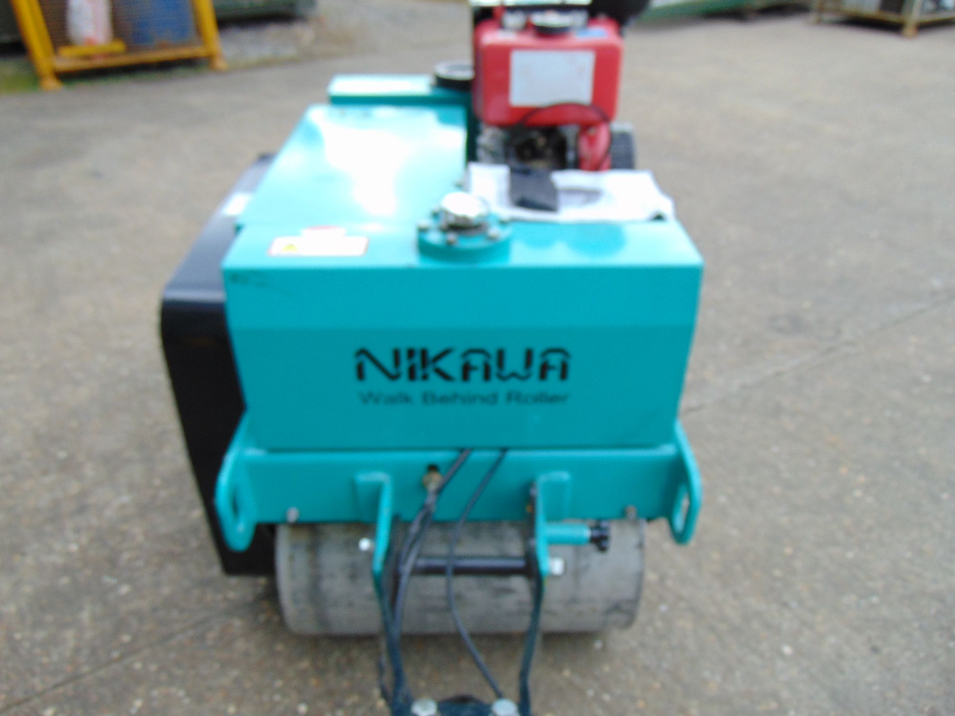 New & Unused Nikawa N2000 Smooth Drum Walk Behind Roller - Image 8 of 16