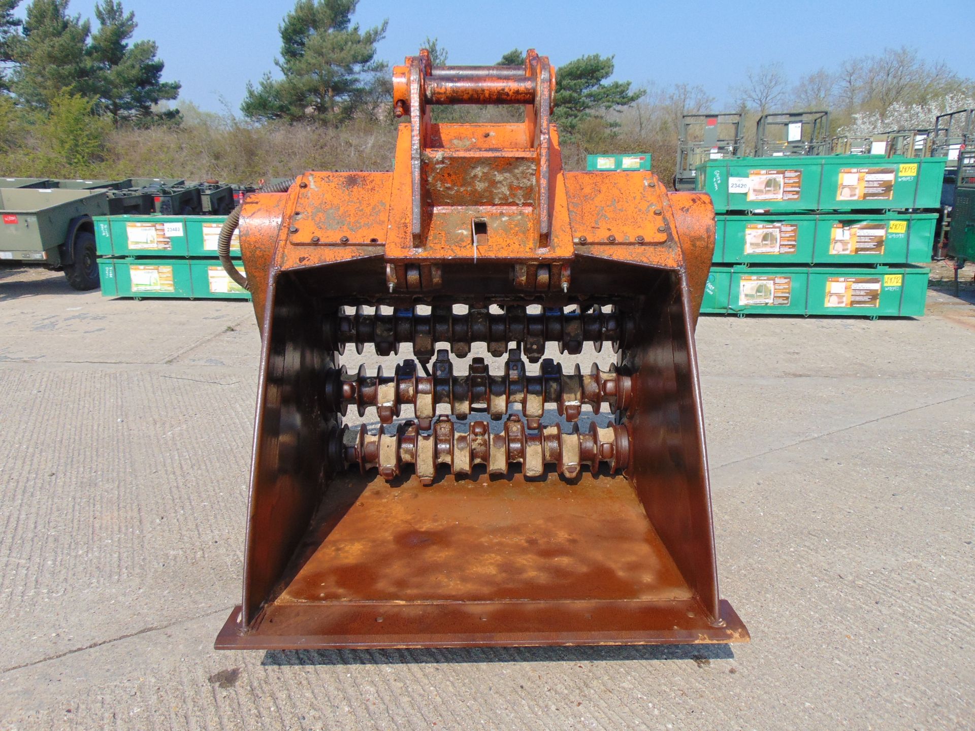 Excavator Waste Crusher Bucket Concrete / Demolition - Bild 9 aus 10