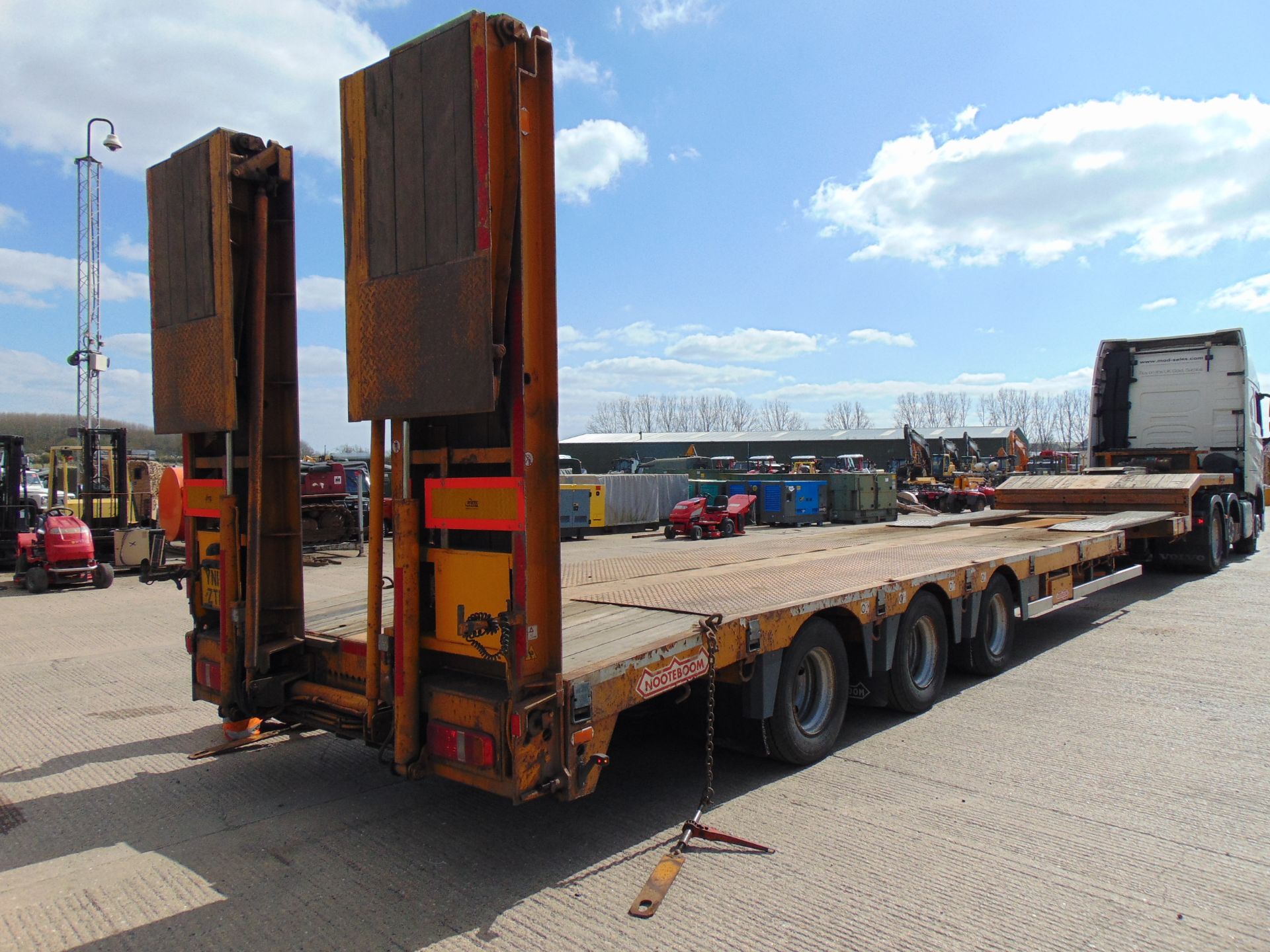 2007 Nooteboom OSDS 48-03V Extendable Tri Axle Low Loader Trailer - Bild 5 aus 30