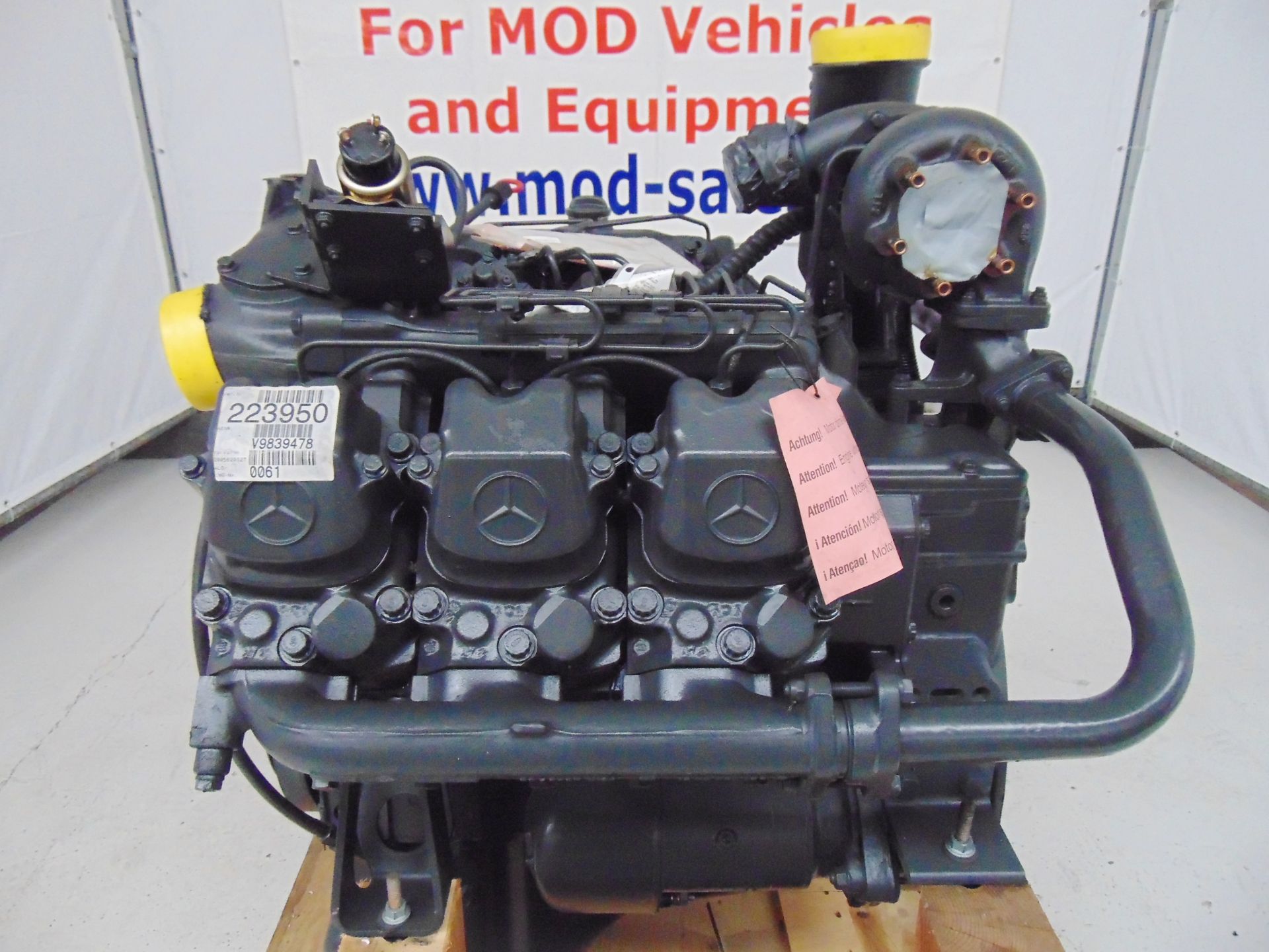 Brand New & Unused Mercedes-Benz OM441LA V6 Turbo Diesel Engine - Image 11 of 18