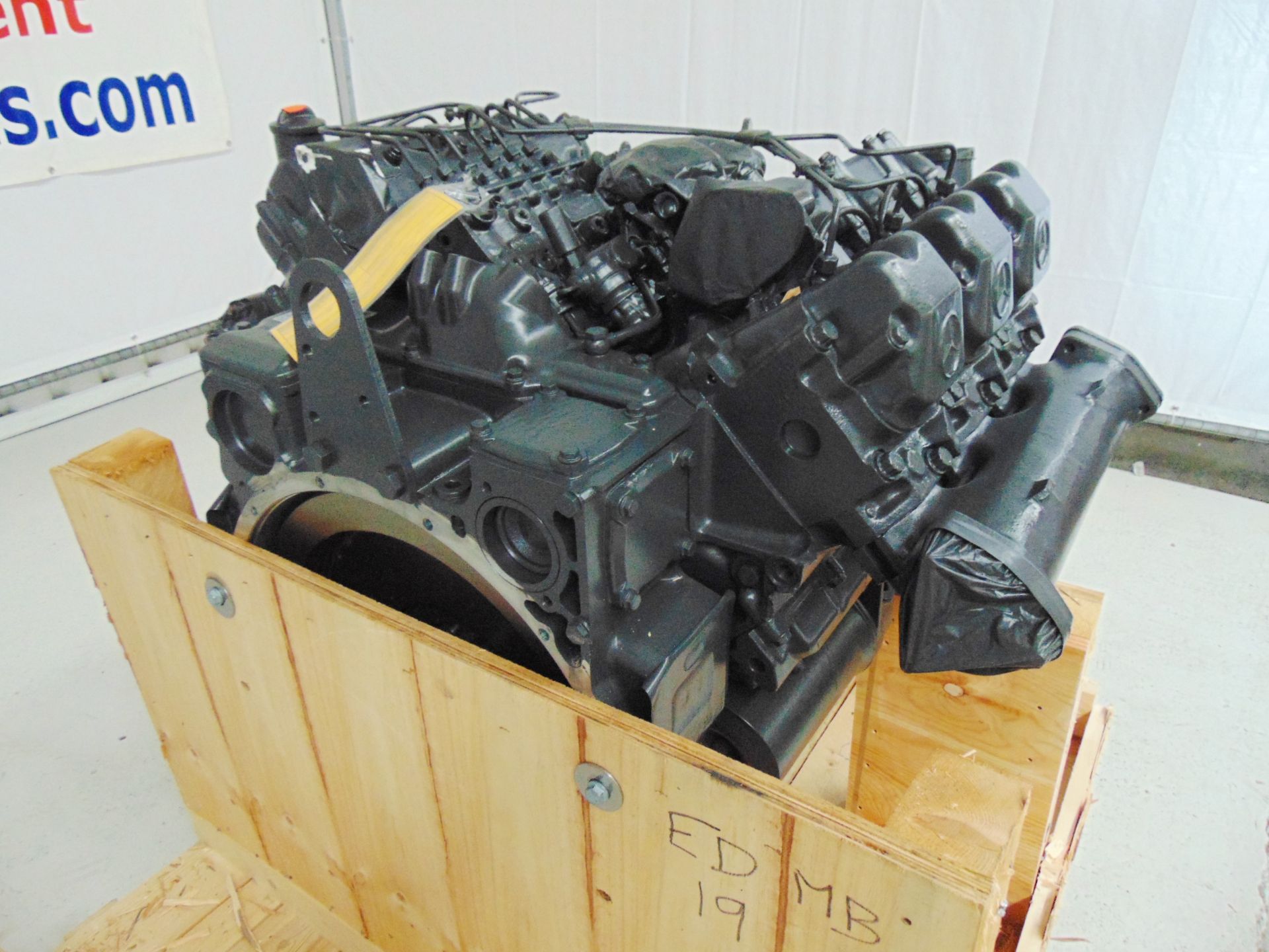 Factory Reconditioned Mercedes-Benz OM441 V6 Turbo Diesel Engine - Image 8 of 14