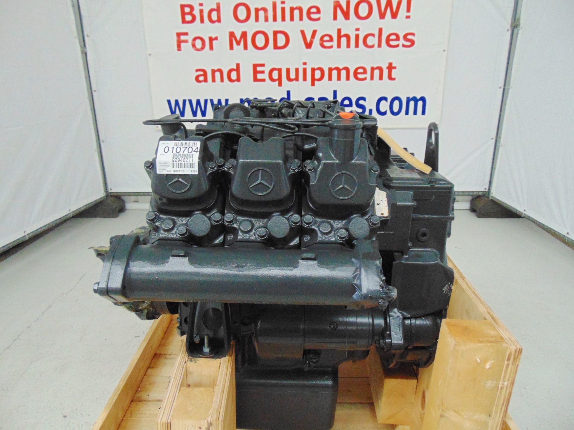Factory Reconditioned Mercedes-Benz OM441 V6 Turbo Diesel Engine - Image 9 of 14