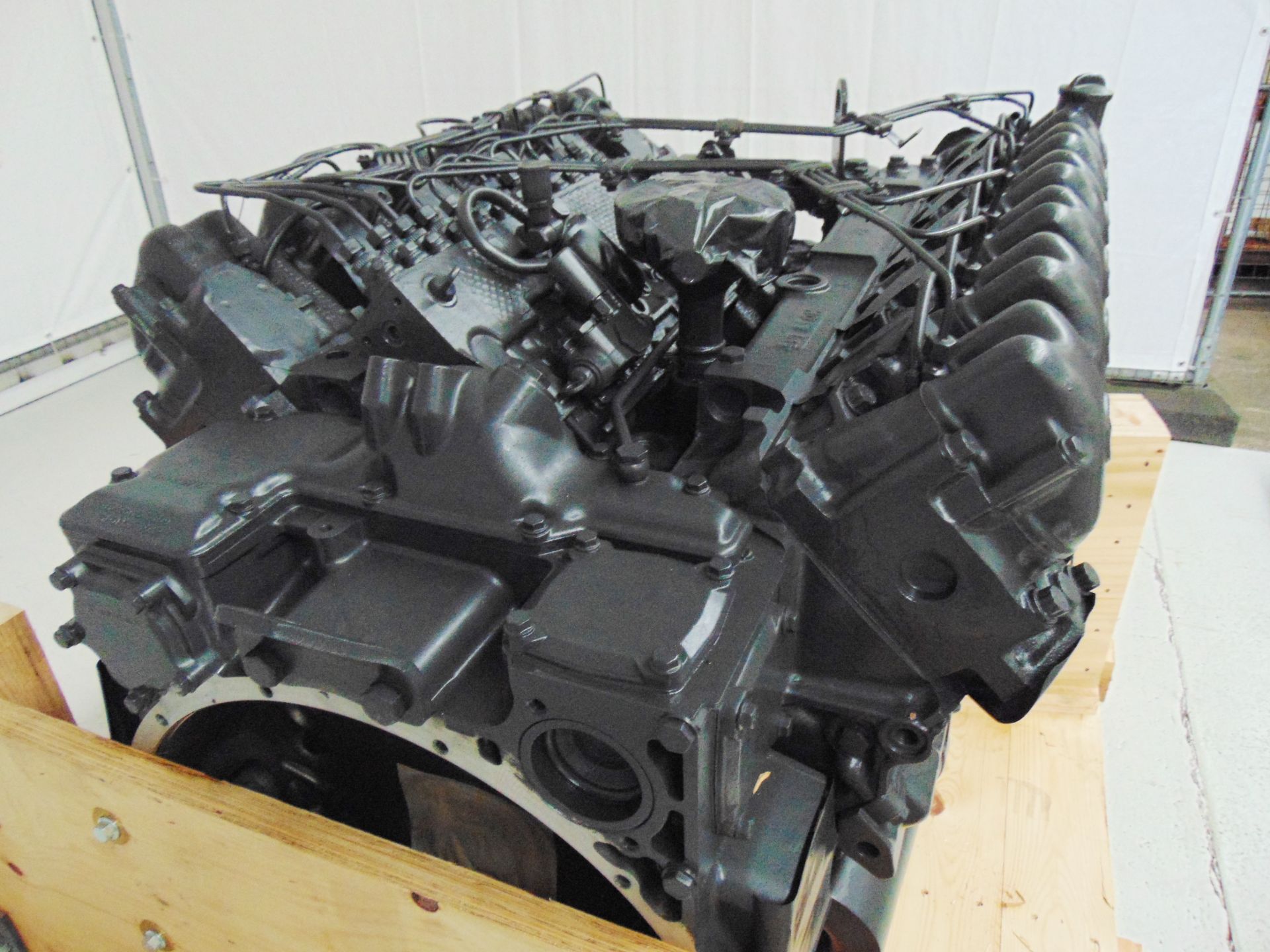 Factory Reconditioned Mercedes-Benz OM424 V12 Turbo Diesel Engine - Image 7 of 34