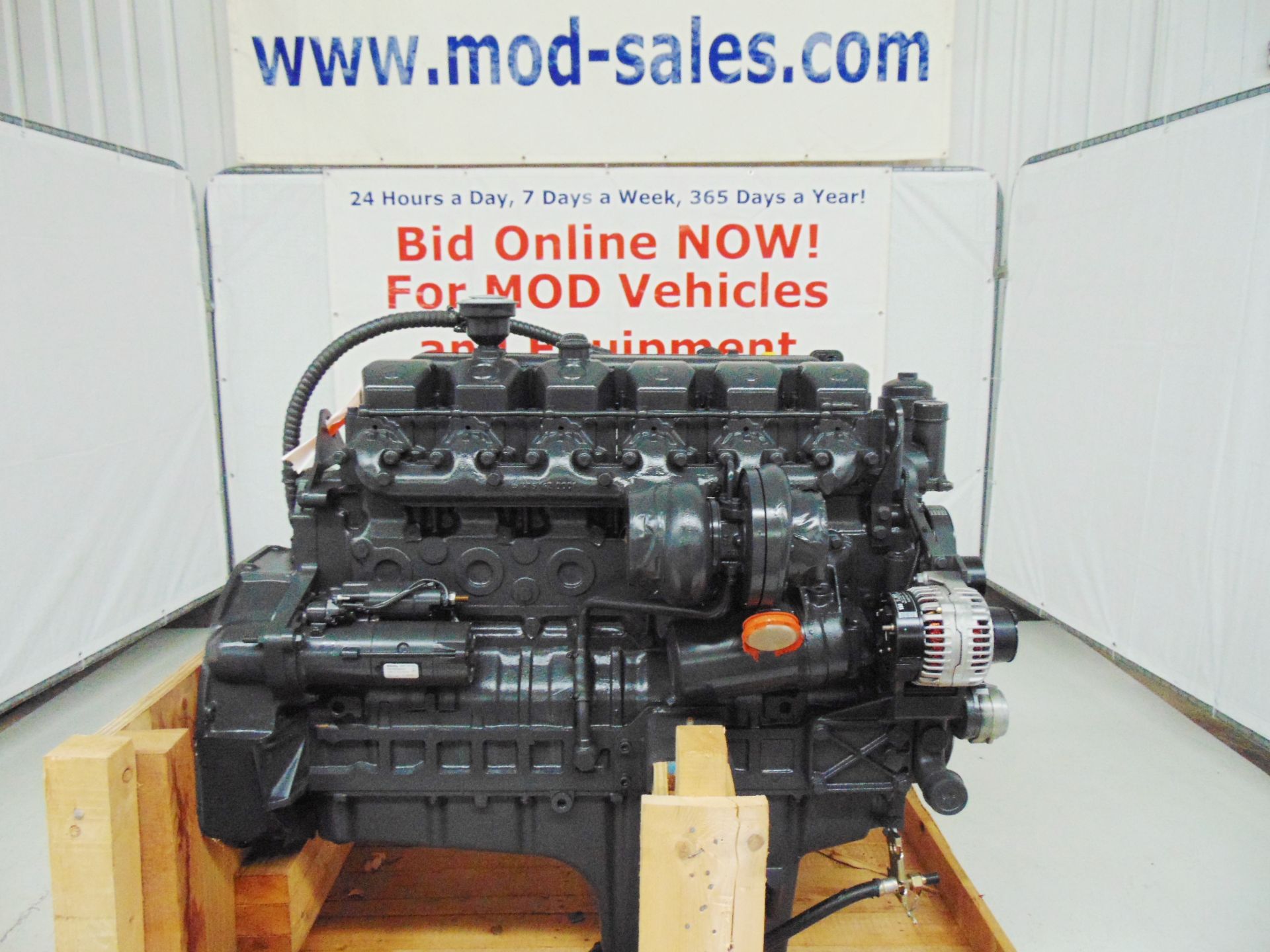 Factory Reconditioned Mercedes-Benz OM424 V12 Turbo Diesel Engine - Image 13 of 34