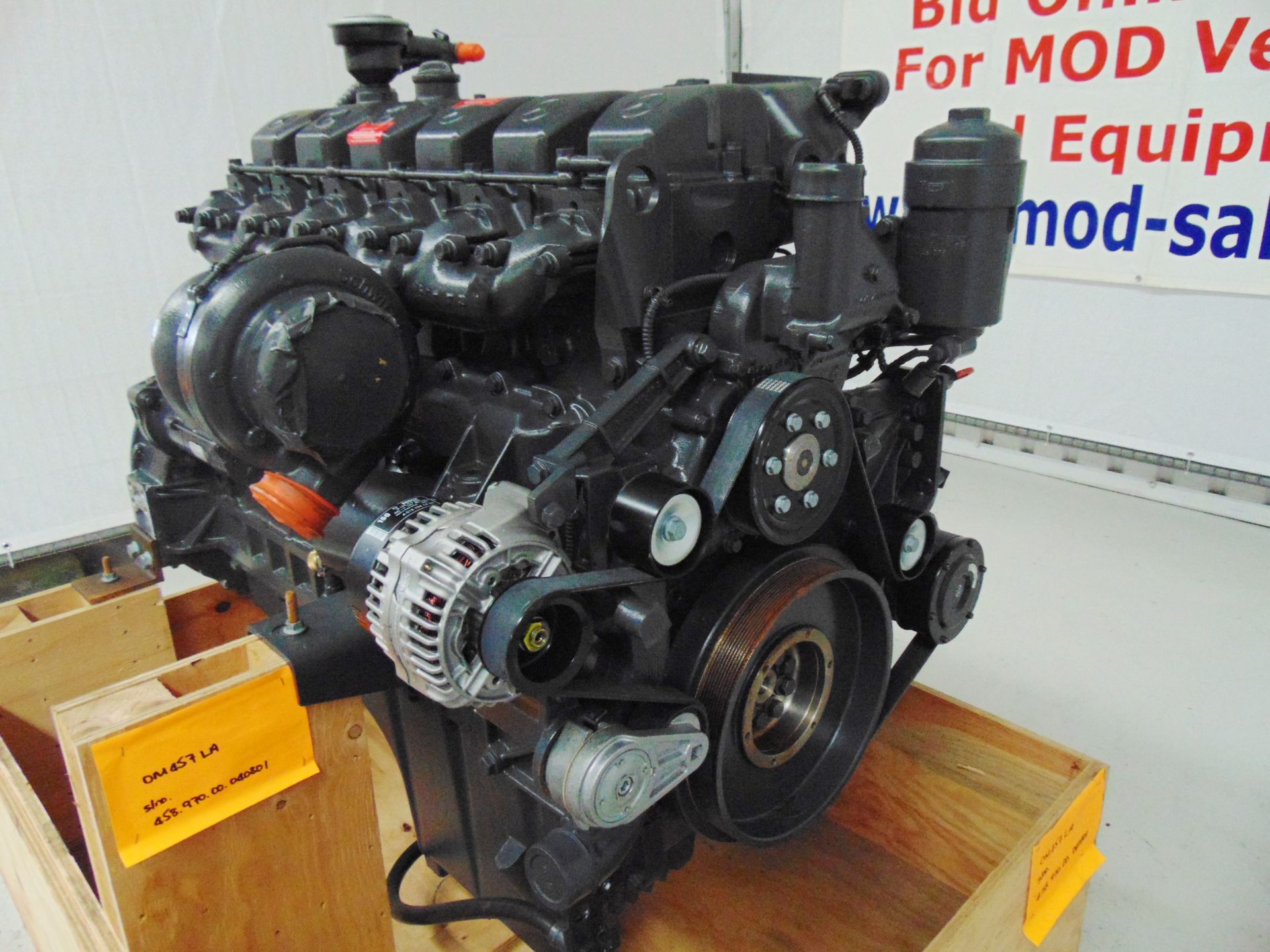 Brand New & Unused Mercedes-Benz OM457LA Turbo Diesel Engine - Image 7 of 19