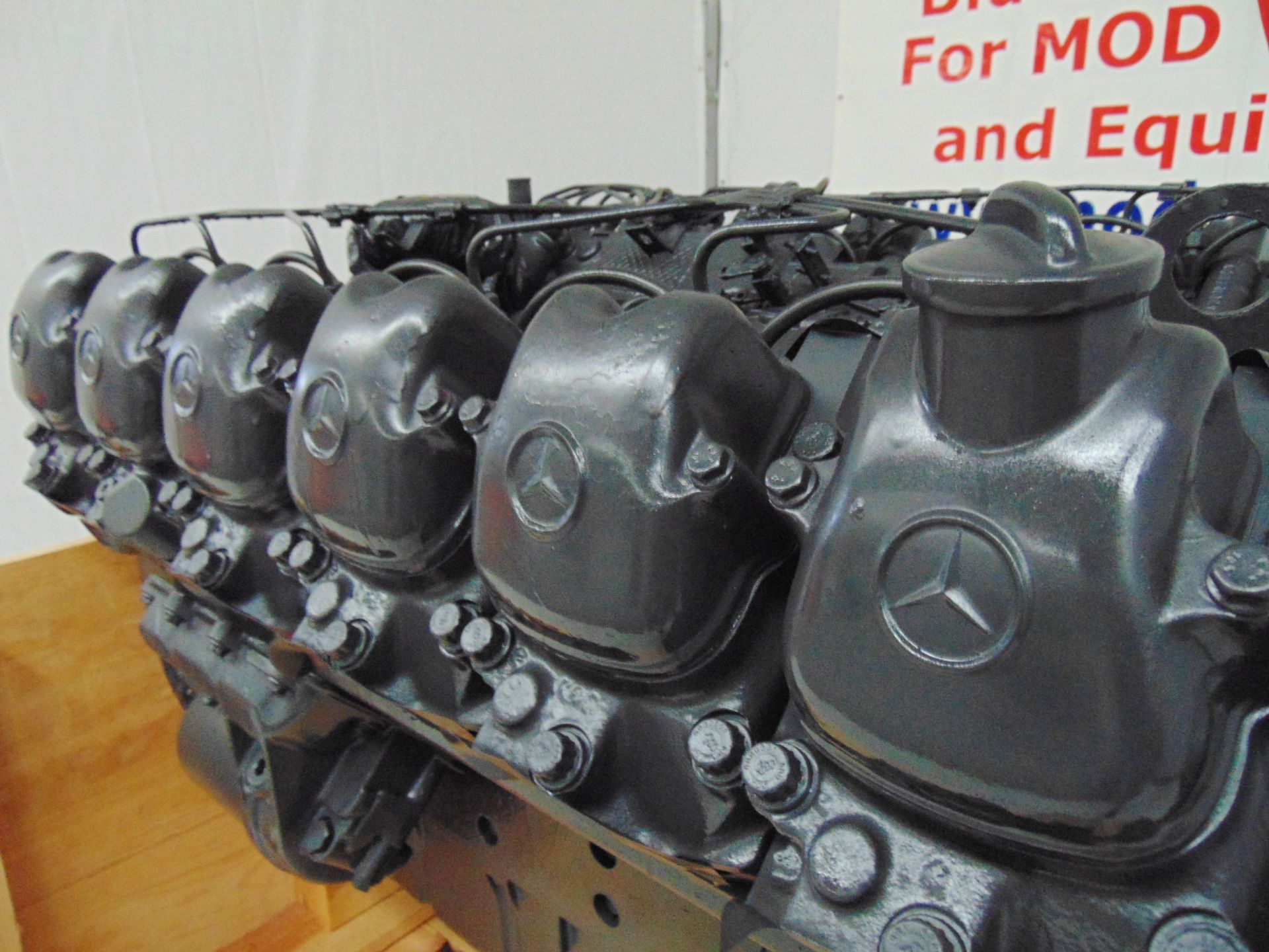 Factory Reconditioned Mercedes-Benz OM424 V12 Turbo Diesel Engine - Image 3 of 34