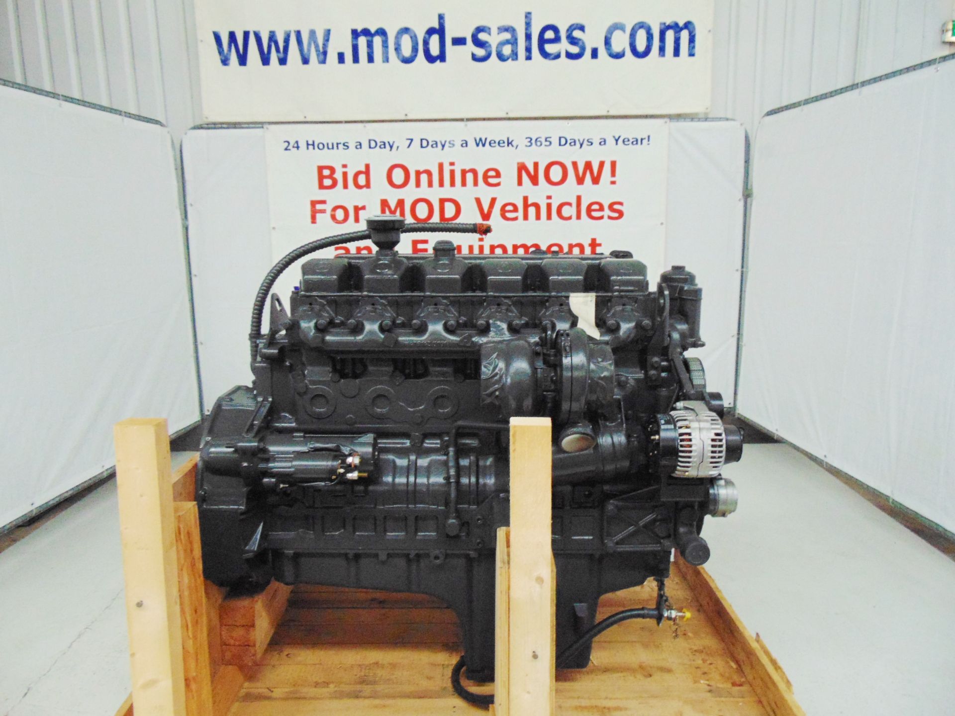 Factory Reconditioned Mercedes-Benz OM457LA Turbo Diesel Engine