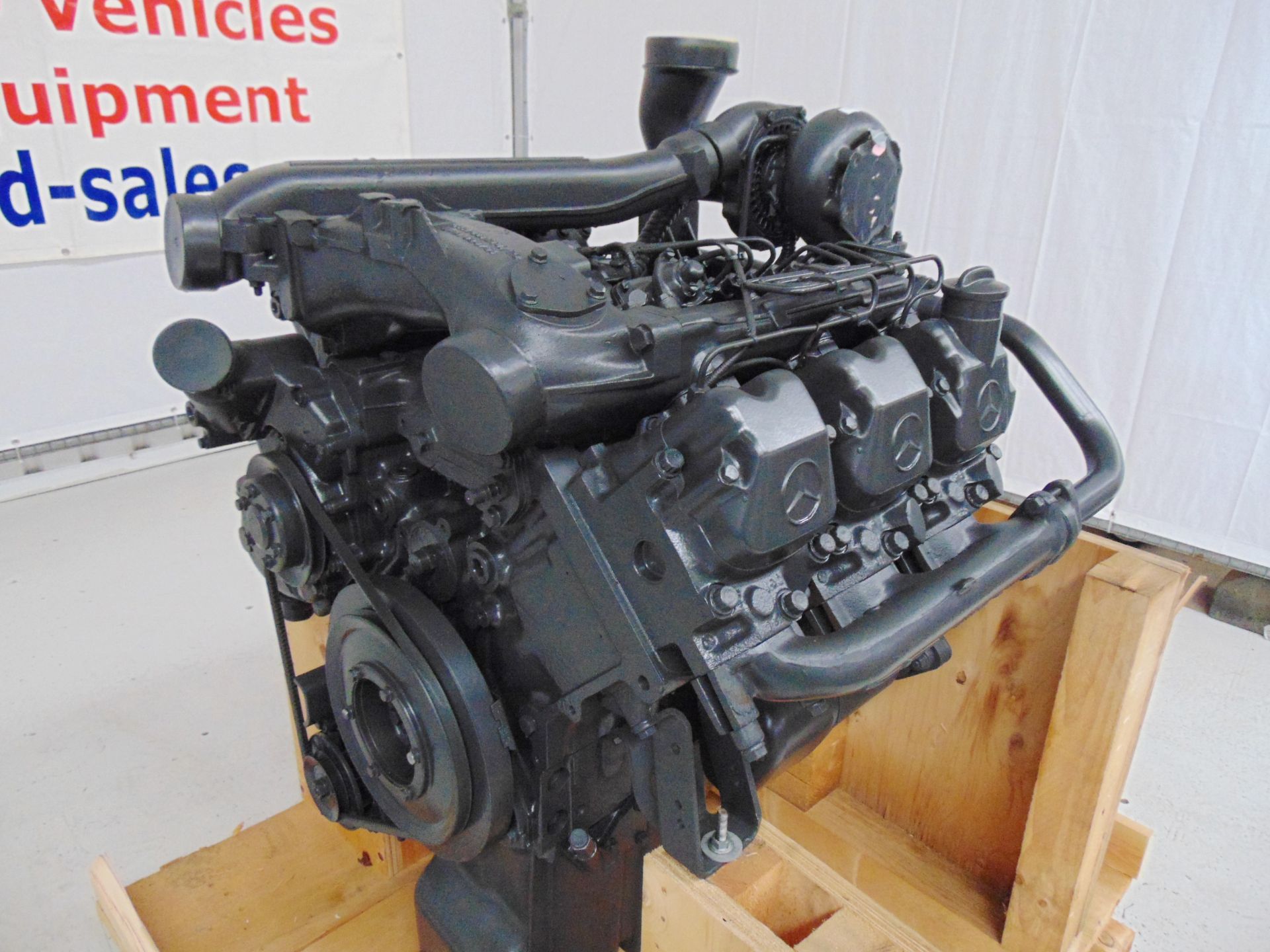 Factory Reconditioned Mercedes-Benz OM441 V6 Turbo Diesel Engine - Image 13 of 17