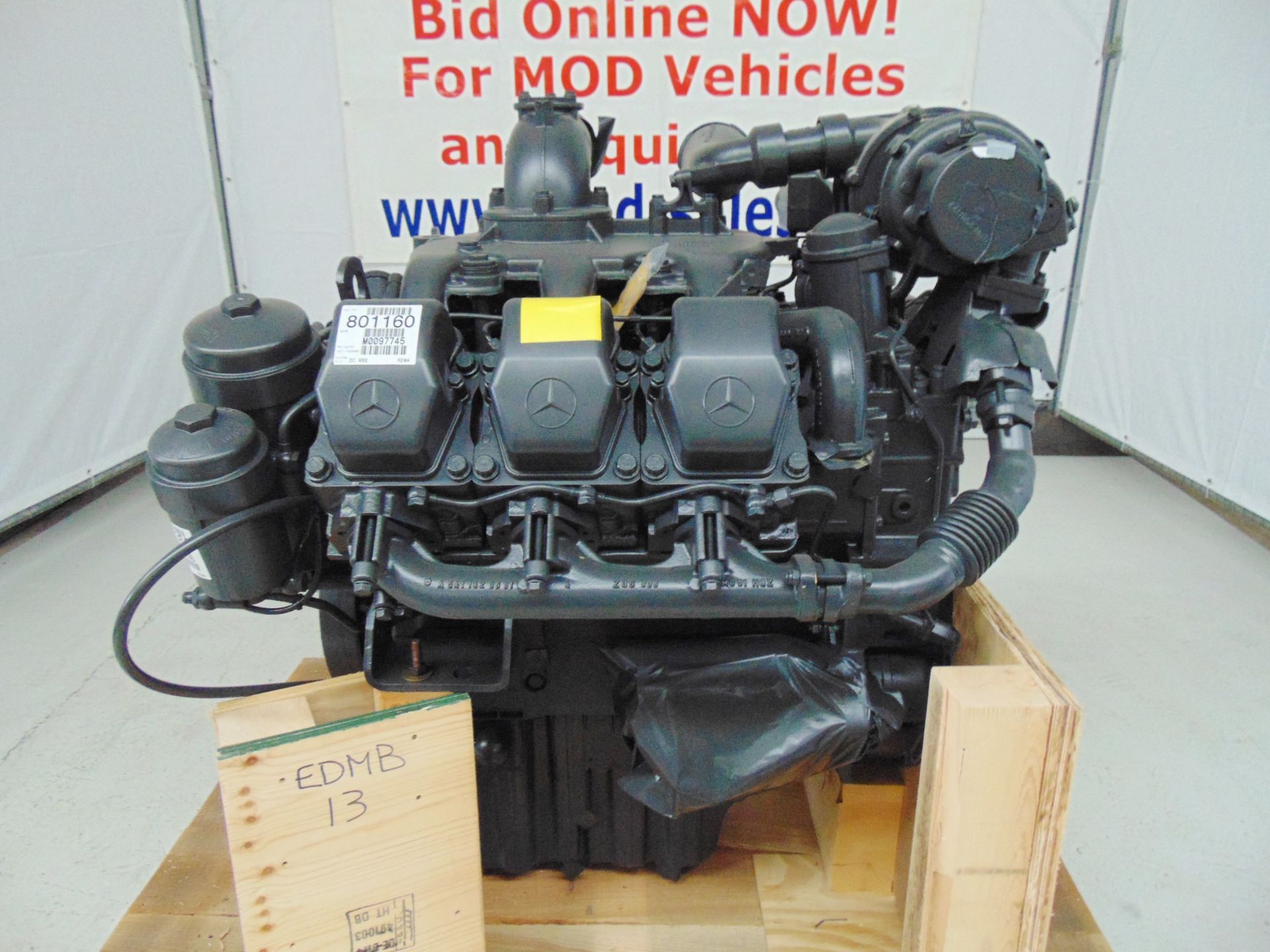 Brand New & Unused Mercedes-Benz OM501LA V6 Turbo Diesel Engine - Image 10 of 16