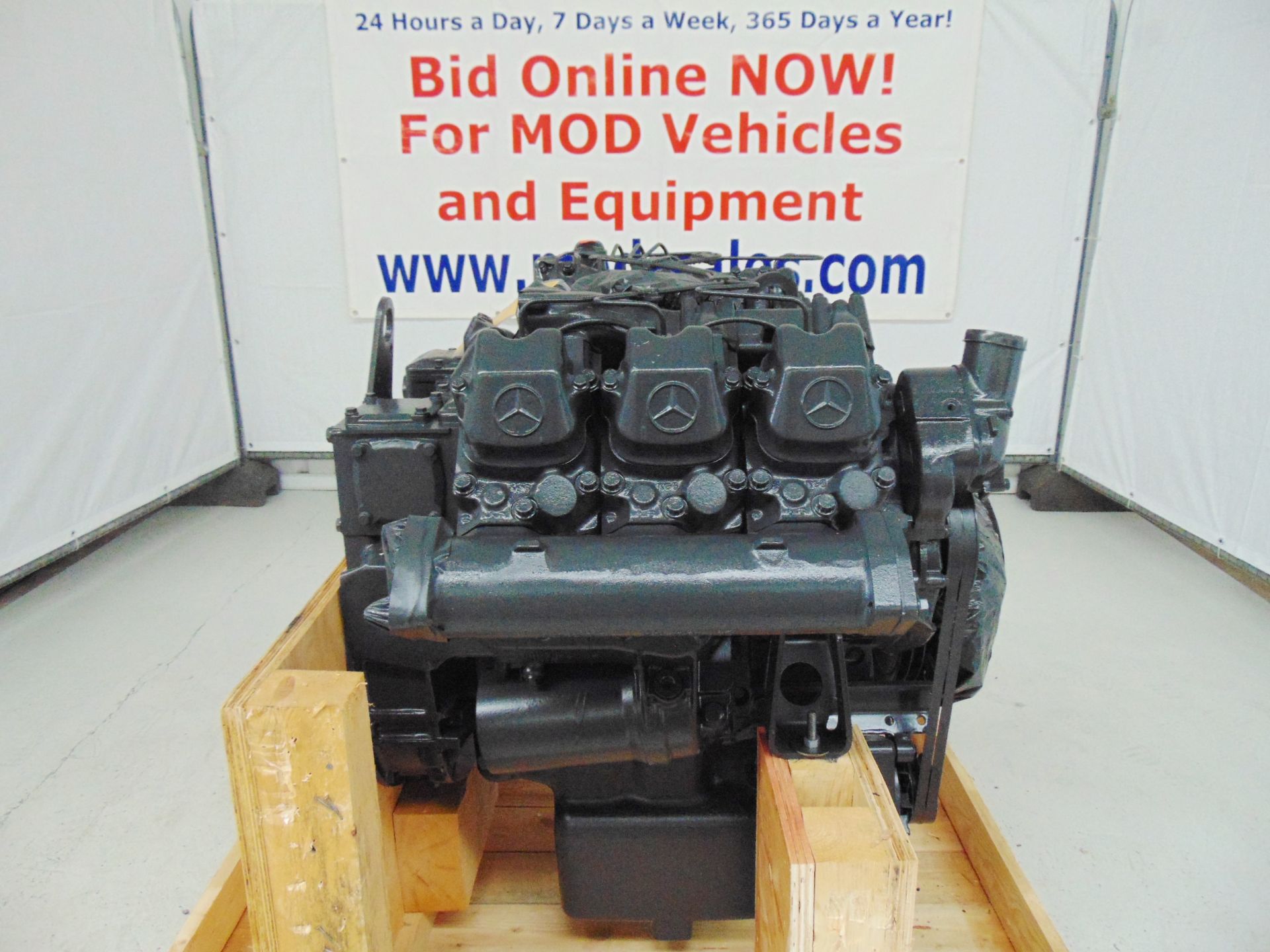 Factory Reconditioned Mercedes-Benz OM441 V6 Turbo Diesel Engine