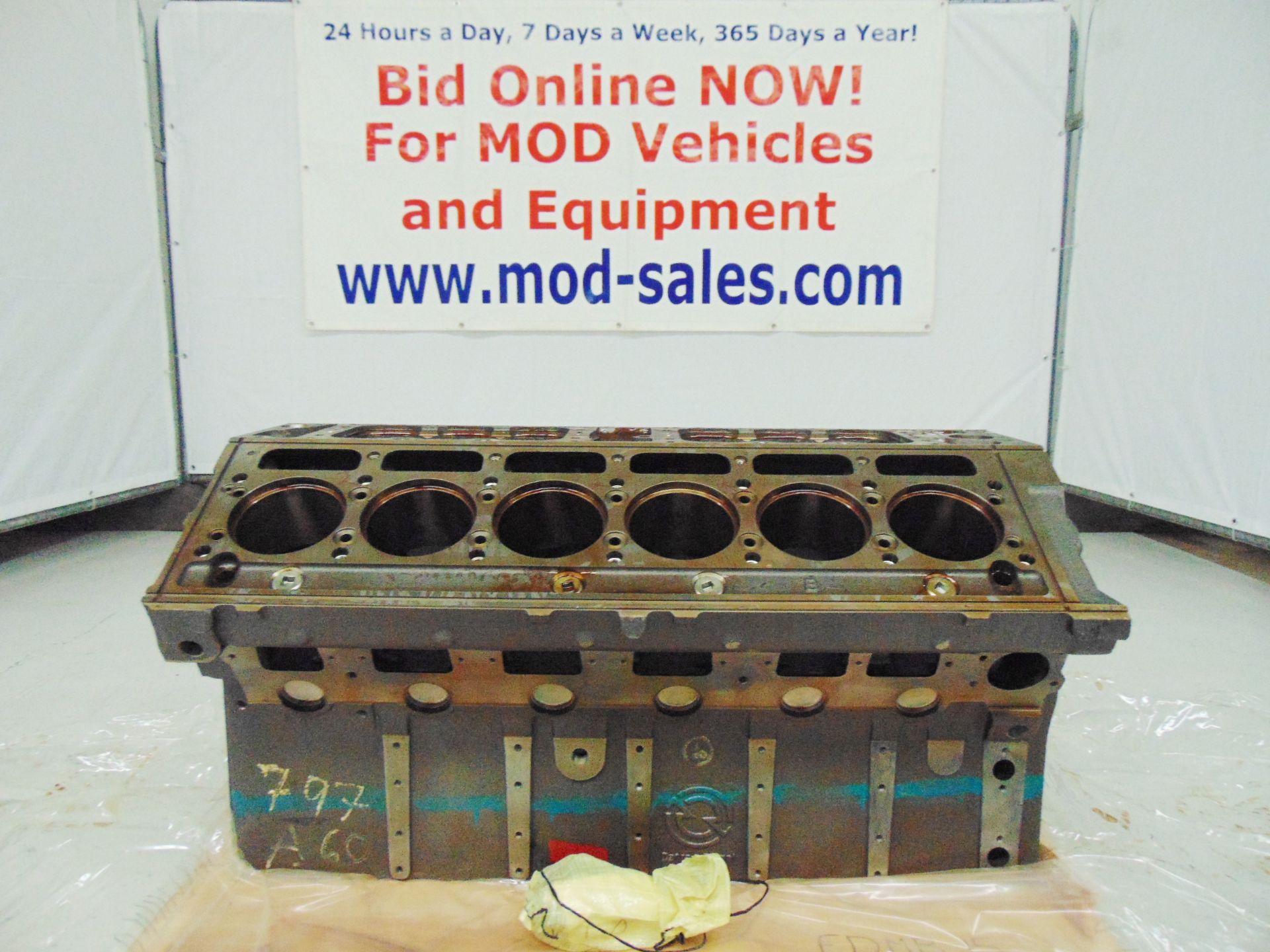 rand New & Unused Detroit Diesel V12 New Bare Engine Block