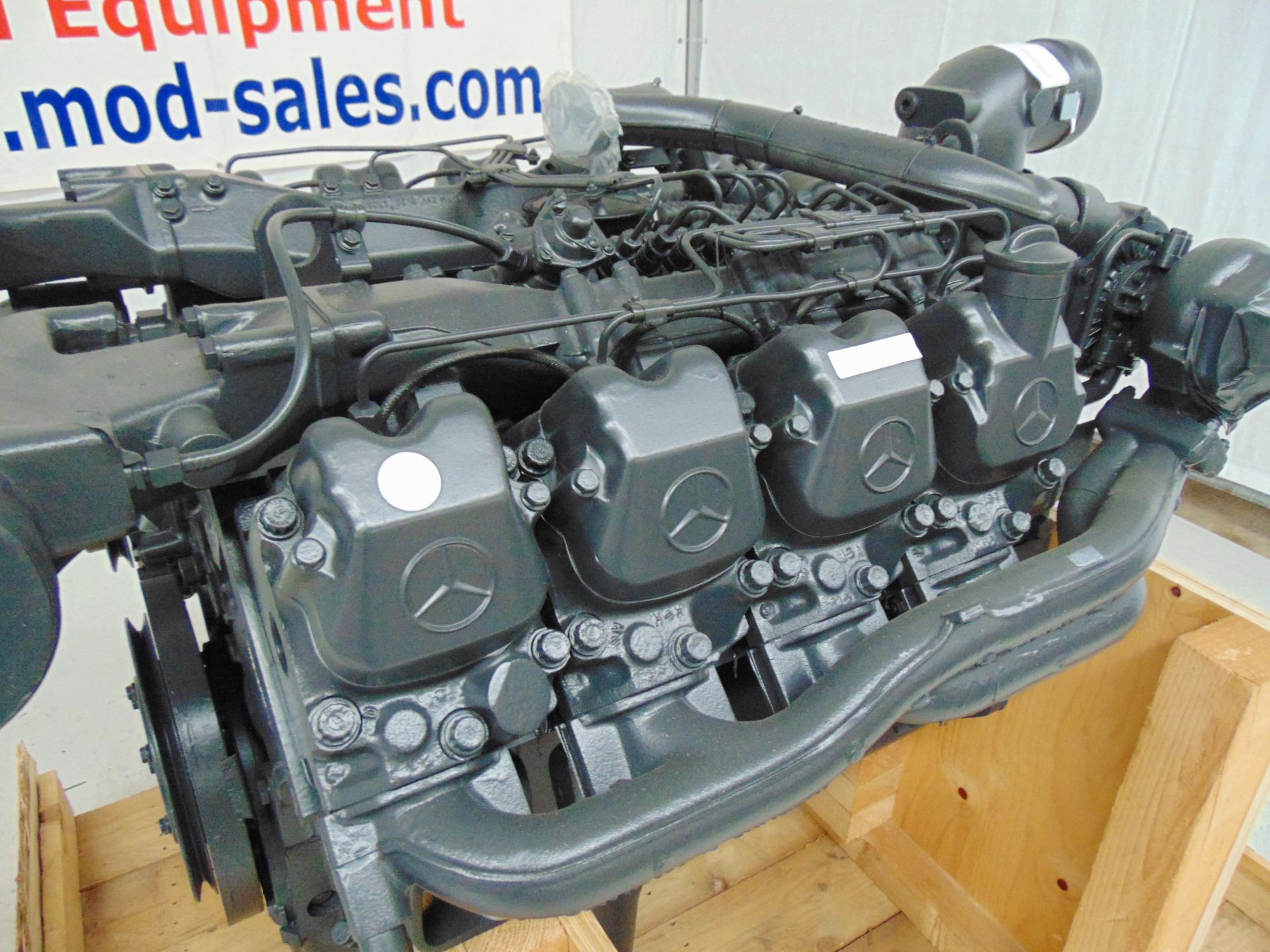 Factory Reconditioned Mercedes-Benz OM402LA V8 Twin Turbo Diesel Engine - Image 13 of 16