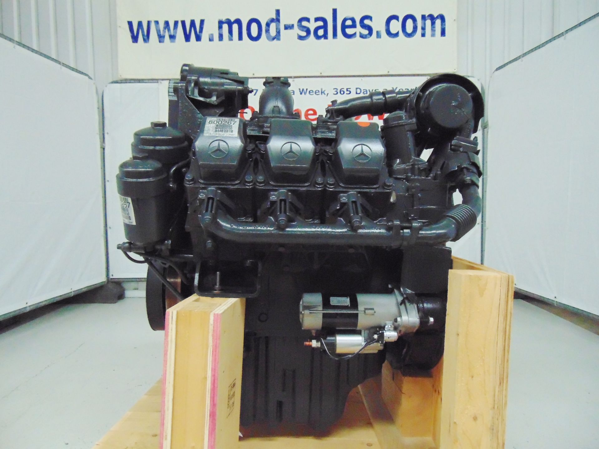 Factory Reconditioned Mercedes-Benz OM501LA V6 Turbo Diesel Engine