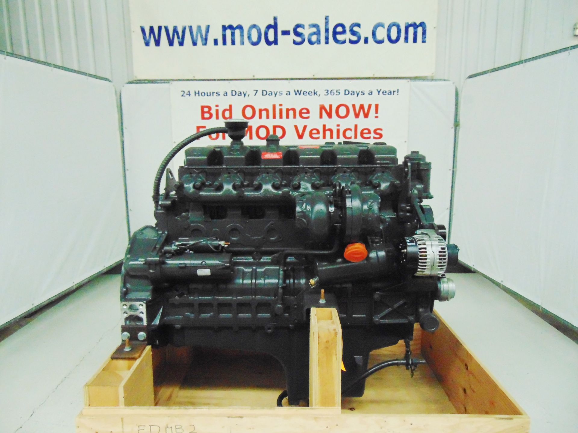 Brand New & Unused Mercedes-Benz OM457LA Turbo Diesel Engine