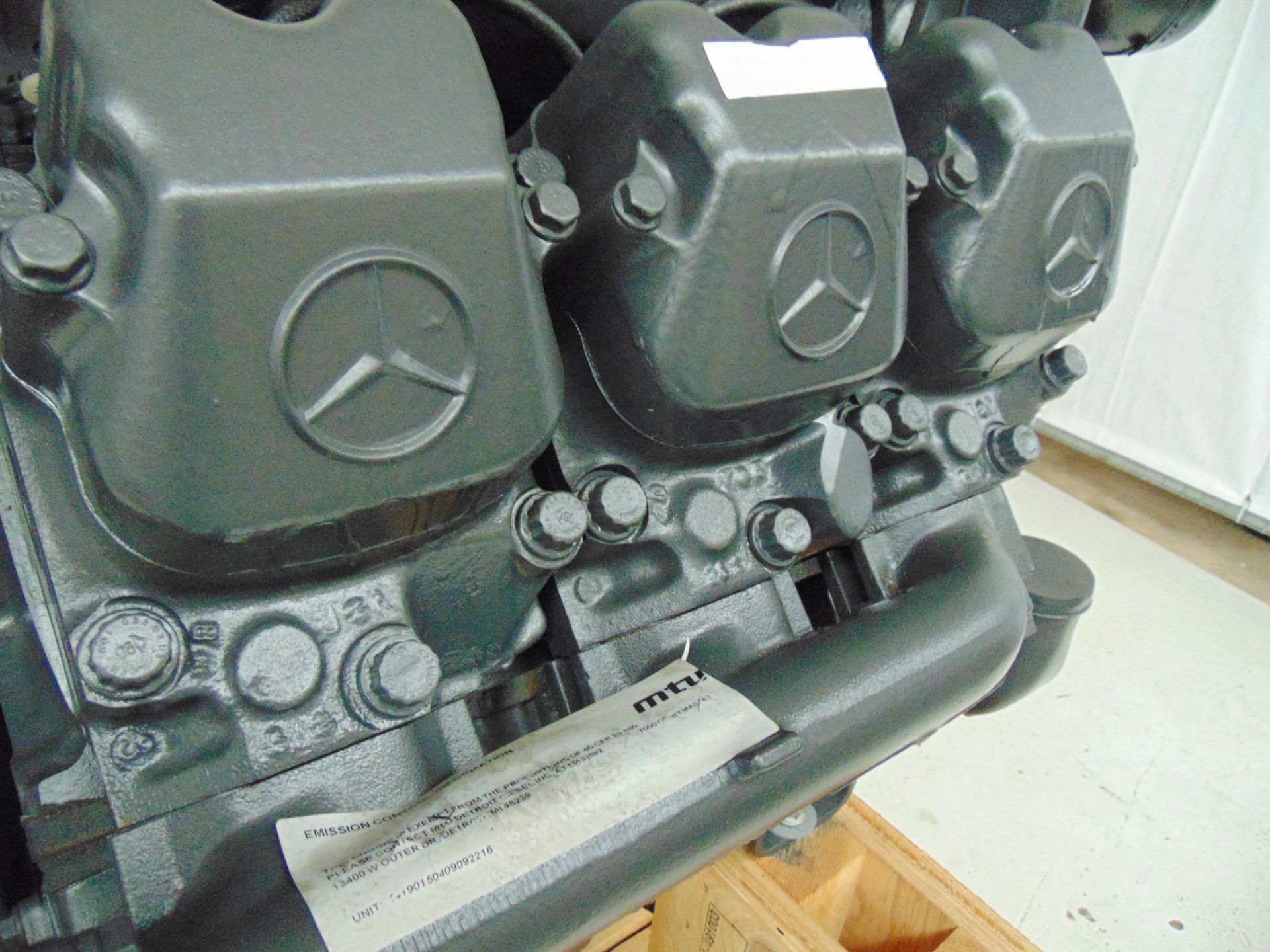 Factory Reconditioned Mercedes-Benz OM441 V6 Turbo Diesel Engine - Image 5 of 17