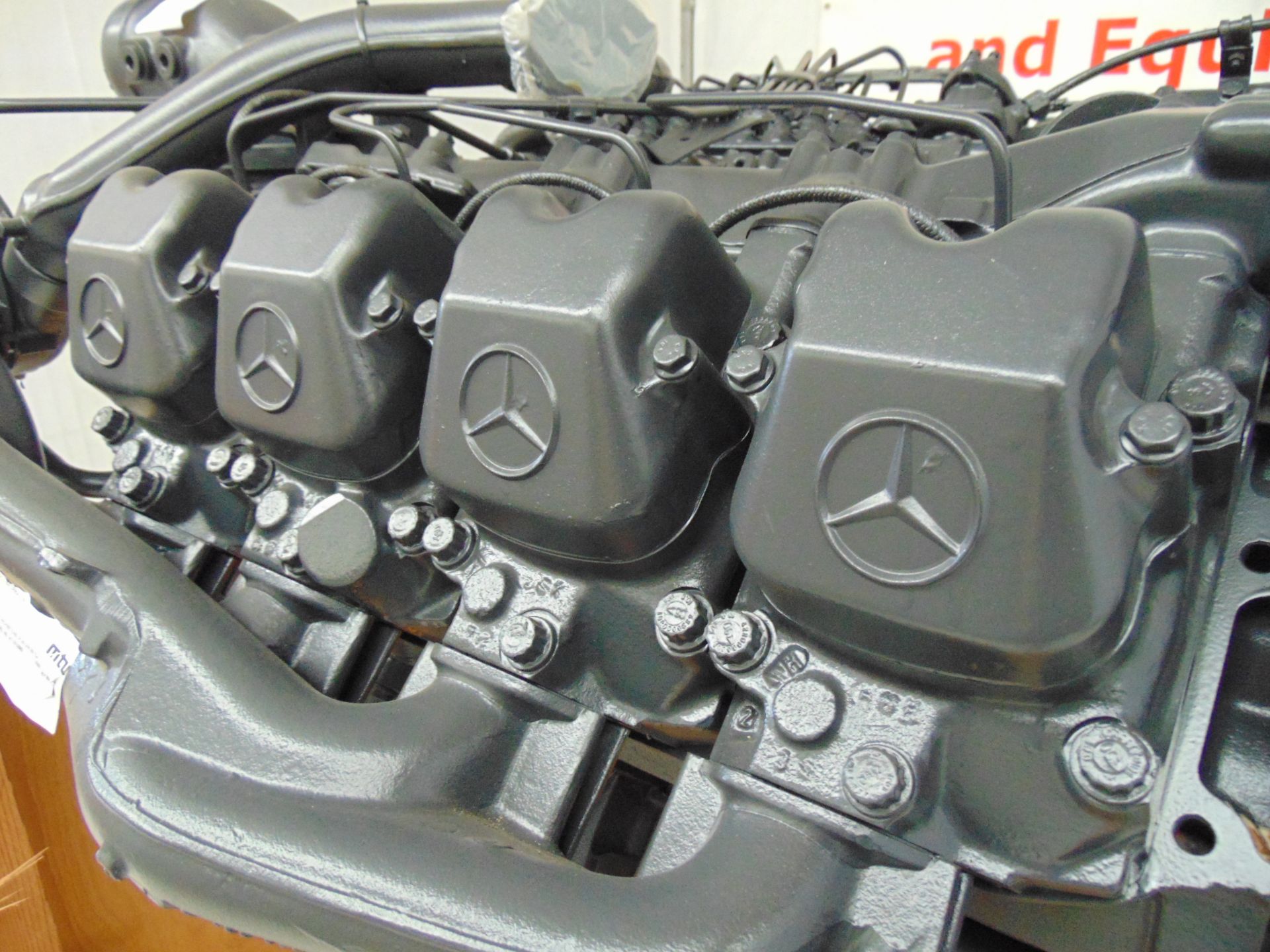 Factory Reconditioned Mercedes-Benz OM402LA V8 Twin Turbo Diesel Engine - Image 3 of 16