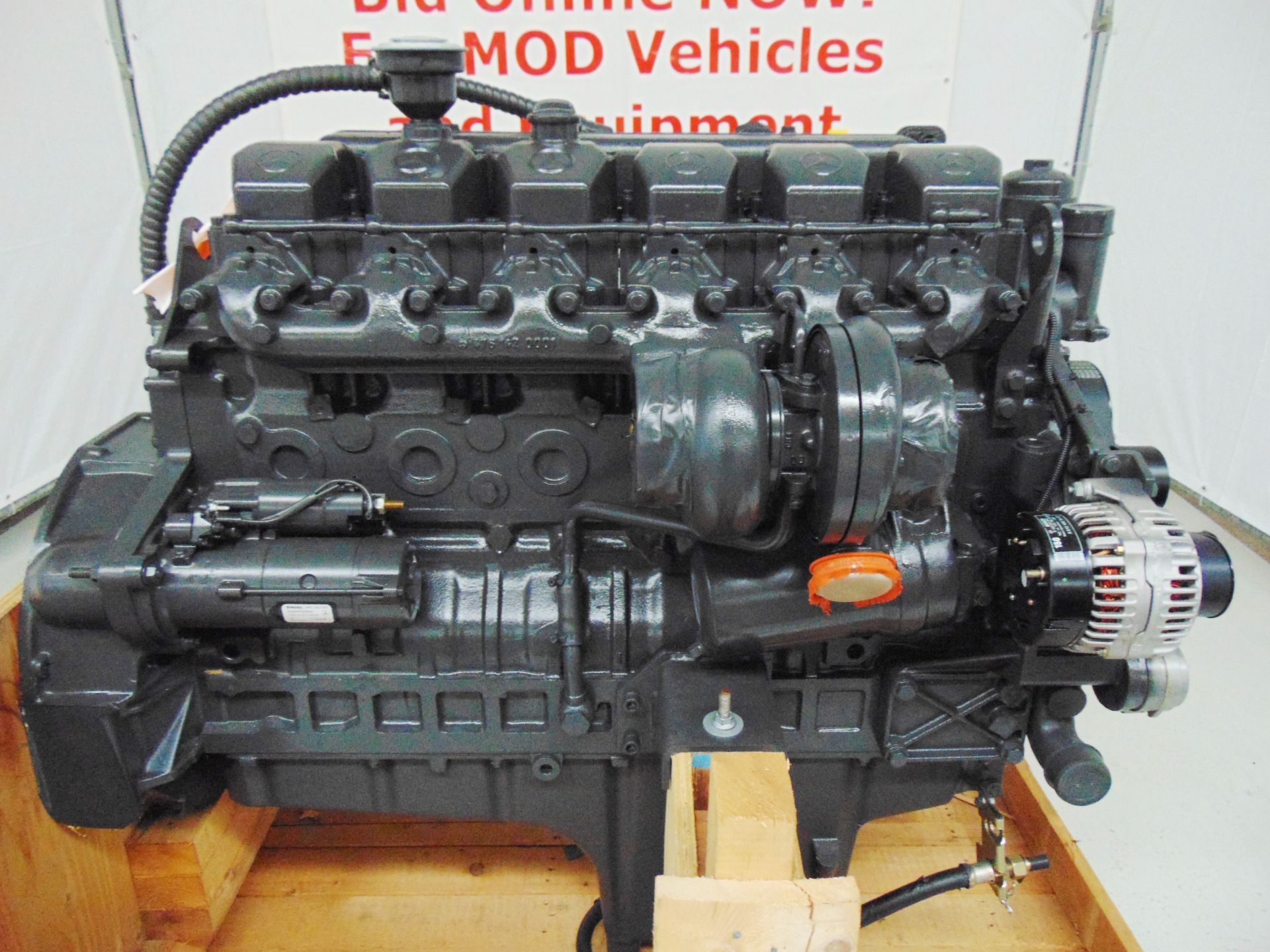 Factory Reconditioned Mercedes-Benz OM424 V12 Turbo Diesel Engine - Image 14 of 34