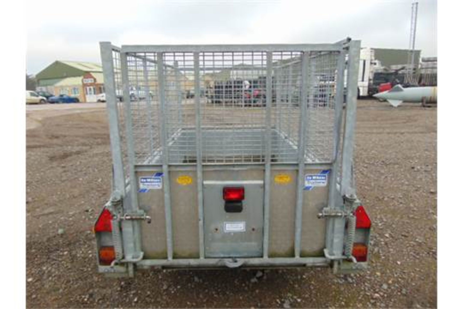 Ifor Williams GD84 Single Axle Cage Trailer c/w Loading Ramp - Image 7 of 16