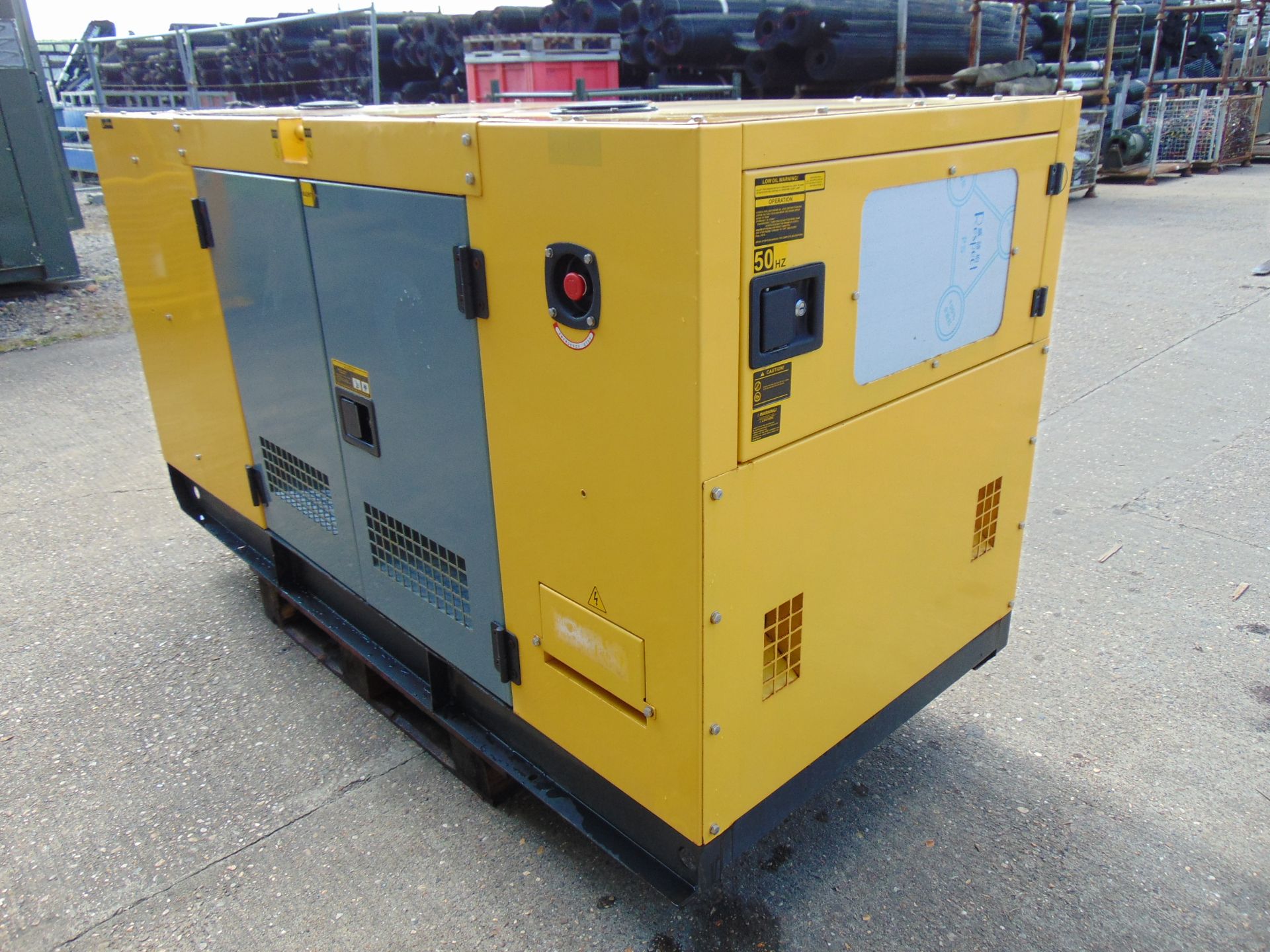 UNISSUED WITH TEST HOURS ONLY 50 KVA 3 Phase Diesel Generator Set - Image 6 of 18