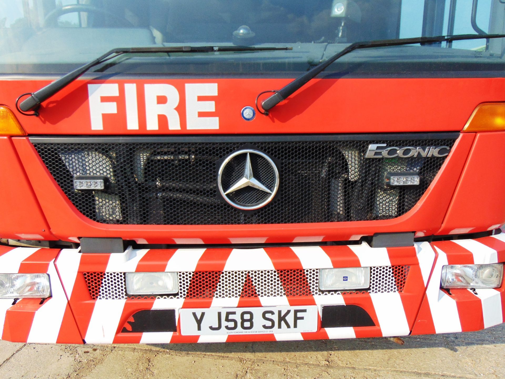 2008 Mercedes Econic 2633 CARP (Combined Aerial Rescue Pump) 6x2 Aerial Work Platform - Image 49 of 56