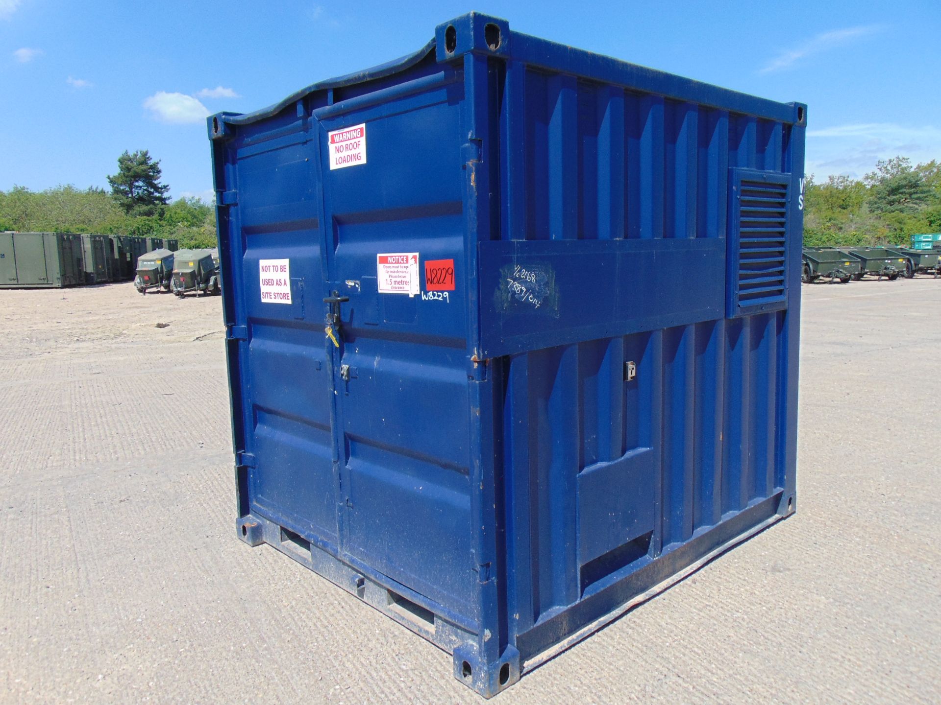 20KVA 230V 50Hz Single Phase Containerised Perkins Diesel Generator - Image 14 of 16