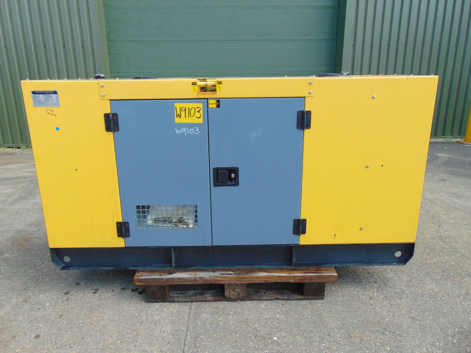 UNISSUED WITH TEST HOURS ONLY 50 KVA 3 Phase Diesel Generator Set