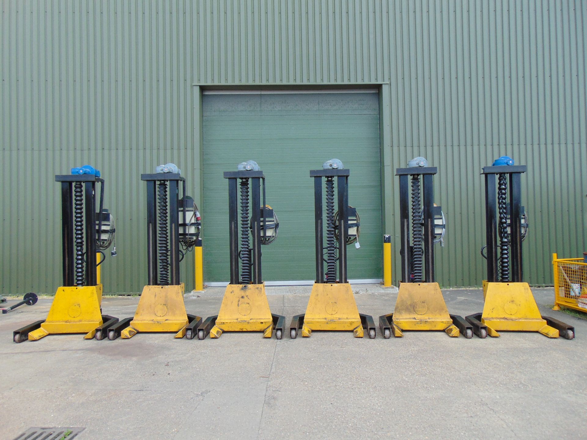 Set of 6 Somers 5T Mobile Column Vehicle Lifts (5T Per Column)