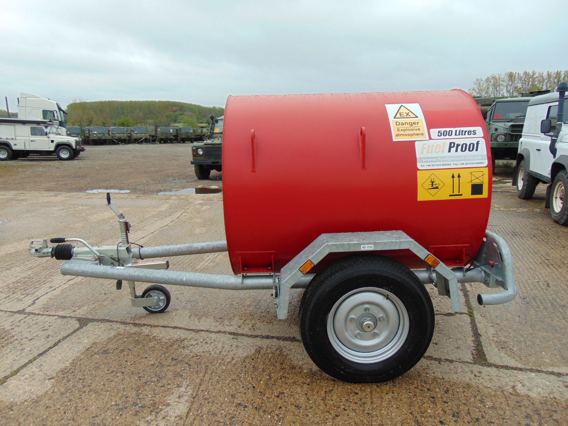 Fuel Proof 500 Ltr Towable Diesel Bowser - Image 4 of 17