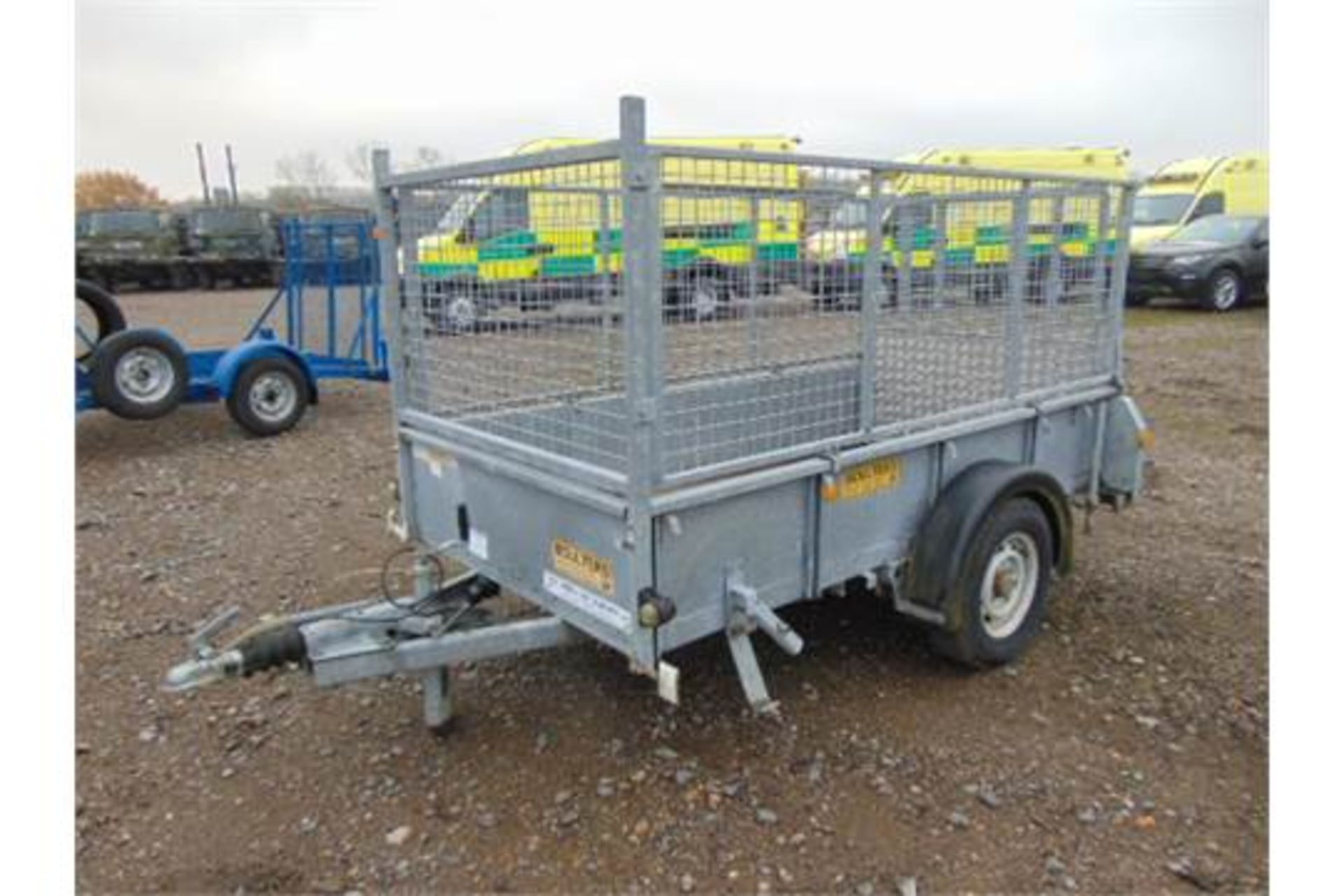 Ifor Williams GD84 Single Axle Cage Trailer c/w Loading Ramp - Image 3 of 16