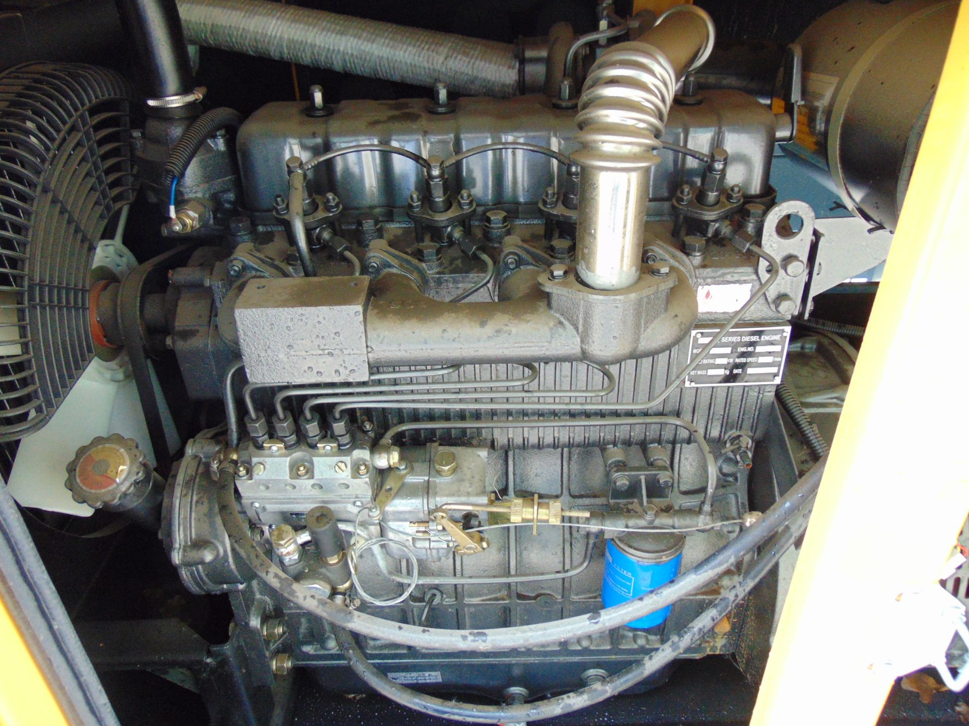 UNISSUED WITH TEST HOURS ONLY 50 KVA 3 Phase Diesel Generator Set - Image 14 of 18