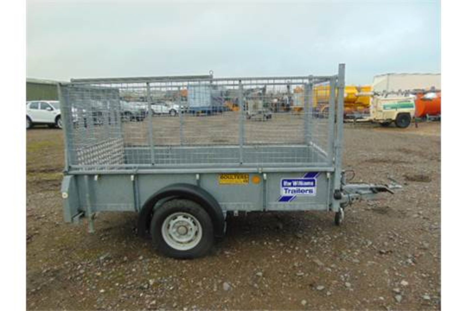 Ifor Williams GD84 Single Axle Cage Trailer c/w Loading Ramp - Image 5 of 16