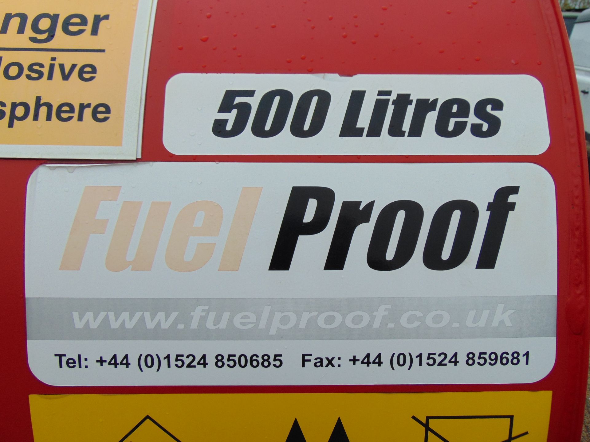 Fuel Proof 500 Ltr Towable Diesel Bowser - Image 15 of 17