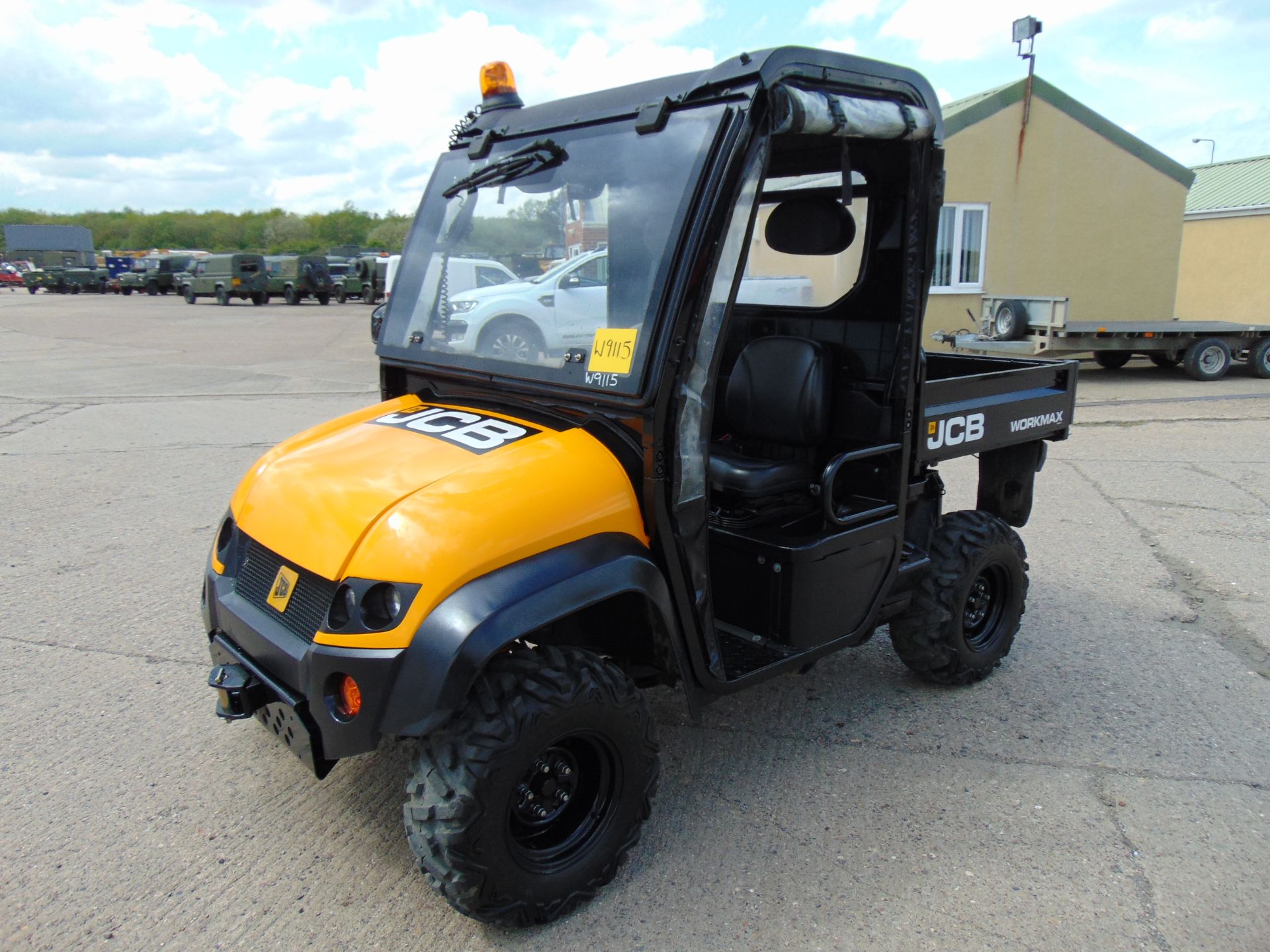 JCB Workmax 800D 4WD Diesel Utility Vehicle UTV ONLY 58 Hours!! - Image 3 of 21