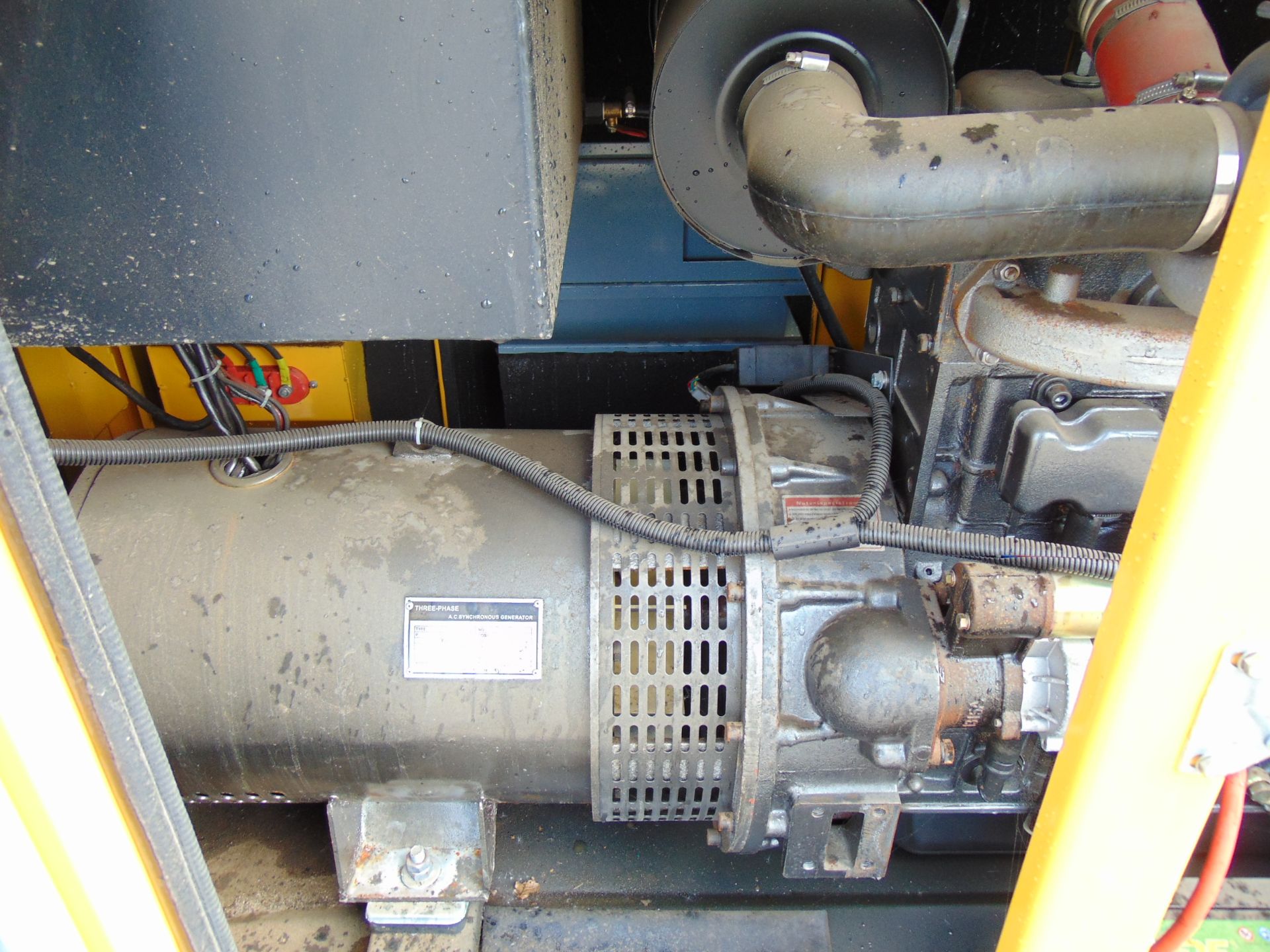 UNISSUED WITH TEST HOURS ONLY 50 KVA 3 Phase Diesel Generator Set - Image 10 of 18
