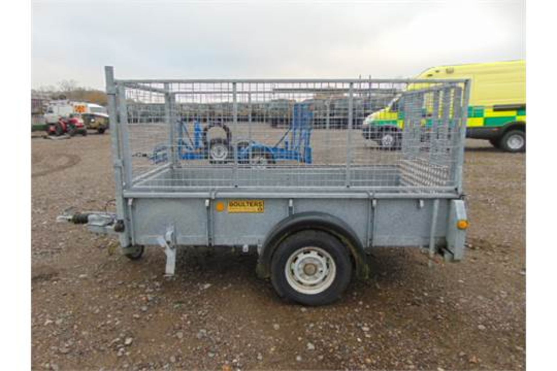 Ifor Williams GD84 Single Axle Cage Trailer c/w Loading Ramp - Image 4 of 16